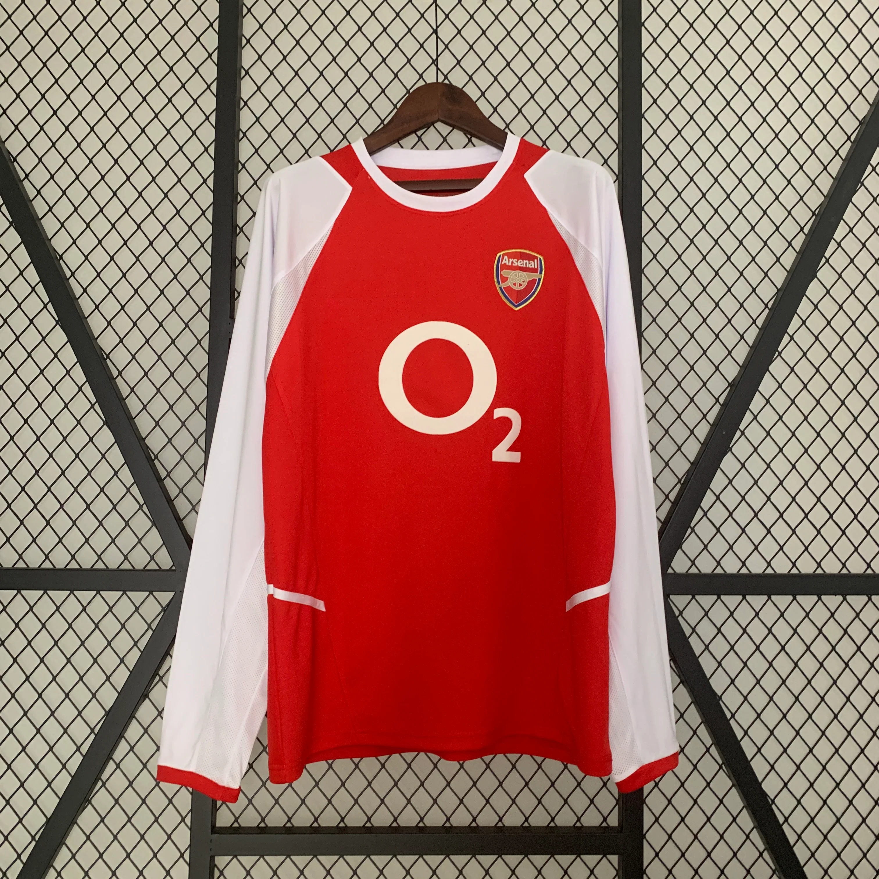 2002-04 Arsenal Home Long Sleeve S-2XL