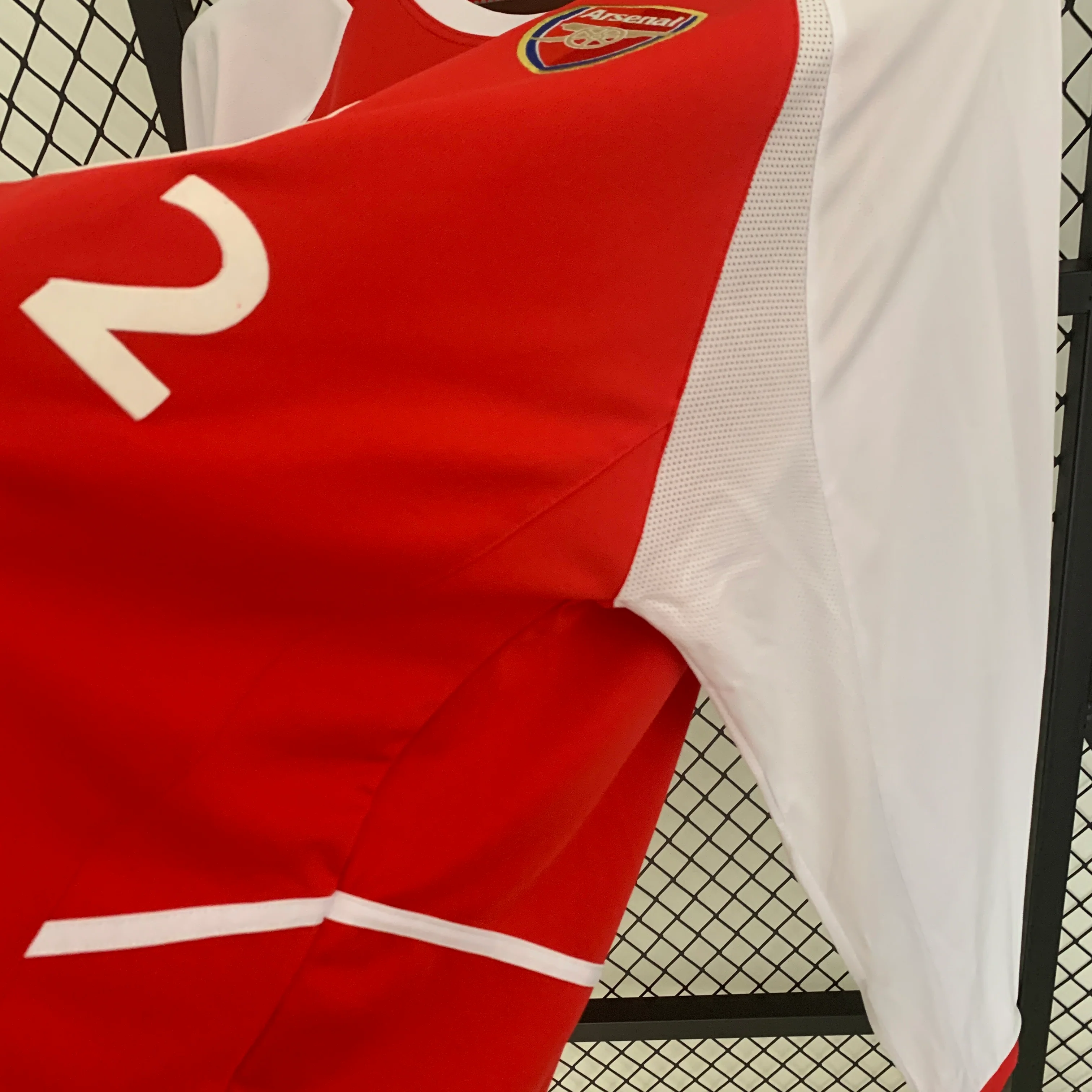 2002-04 Arsenal Home Long Sleeve S-2XL - Image 5