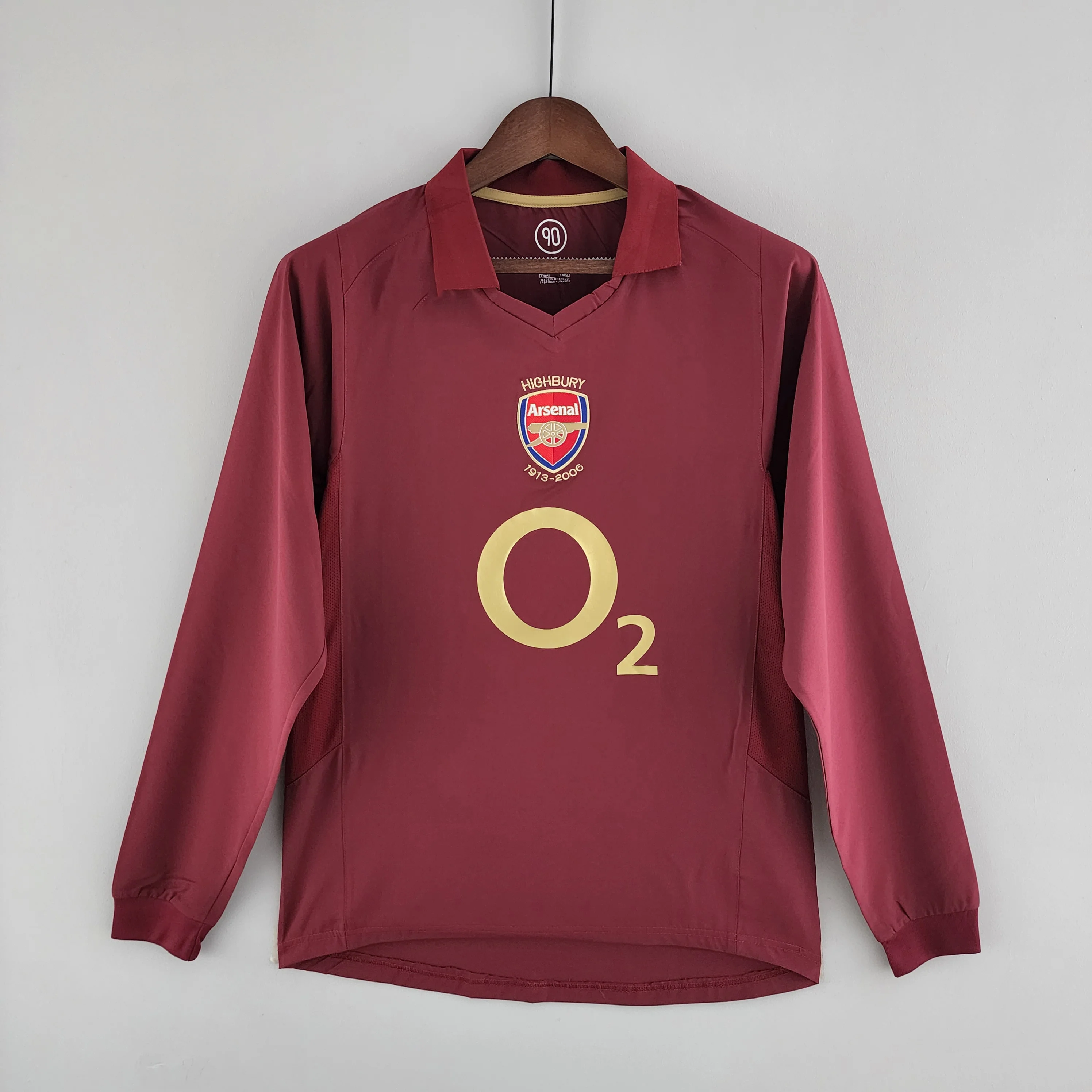 2005-06 Arsenal Home Long Sleeve S-2XL