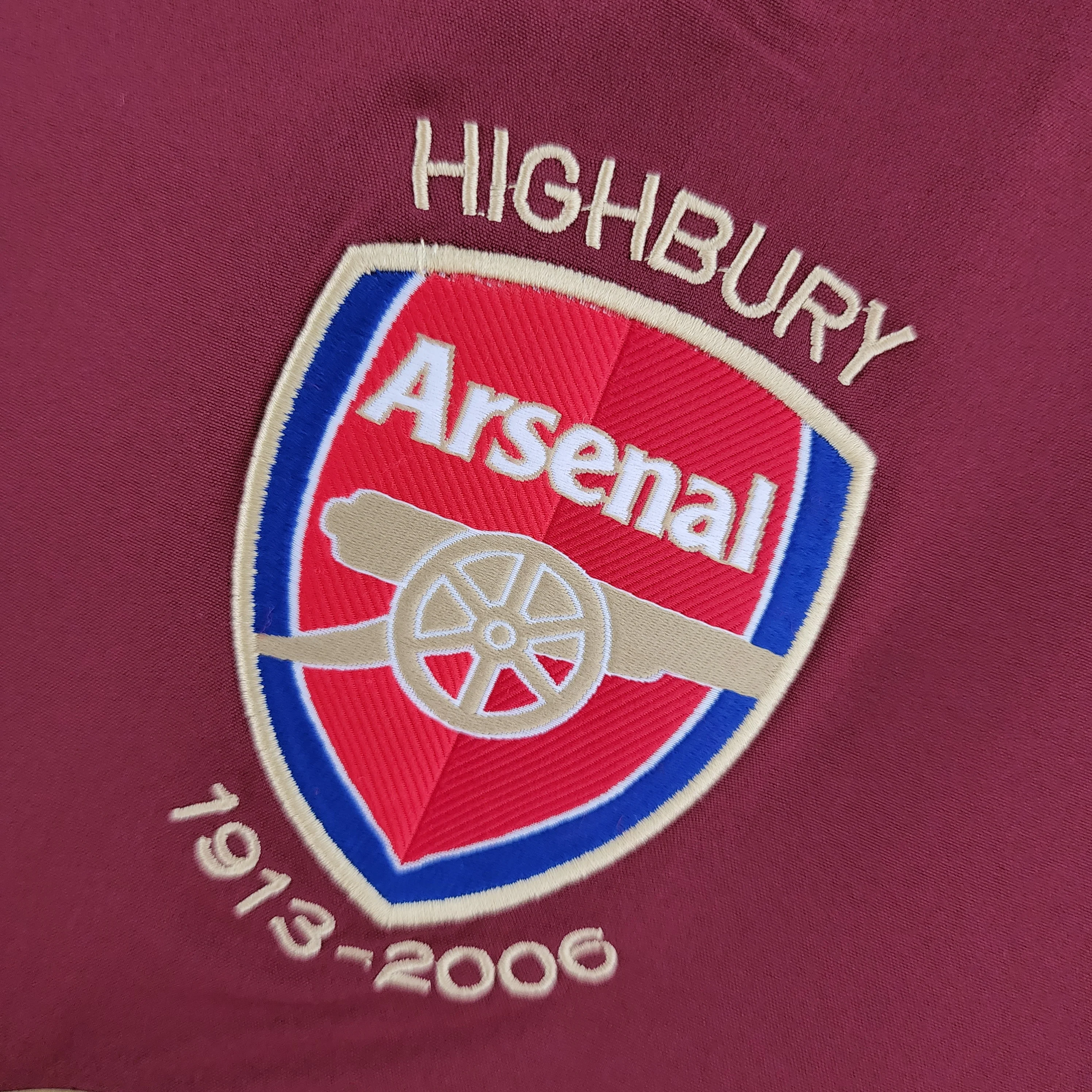 2005-06 Arsenal Home Long Sleeve S-2XL - Image 3