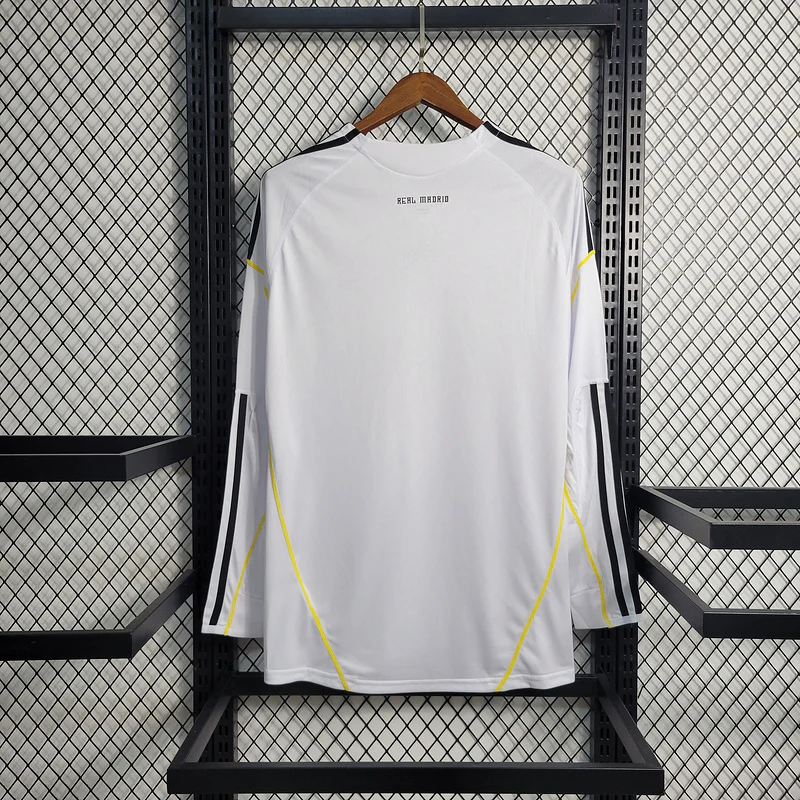 2009-10 Real Madrid Home Long Sleeve S-2XL - Image 2
