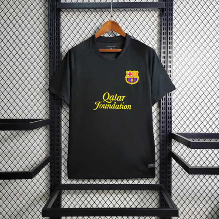 2011-12 Barcelona Black Away Retro S-XXL