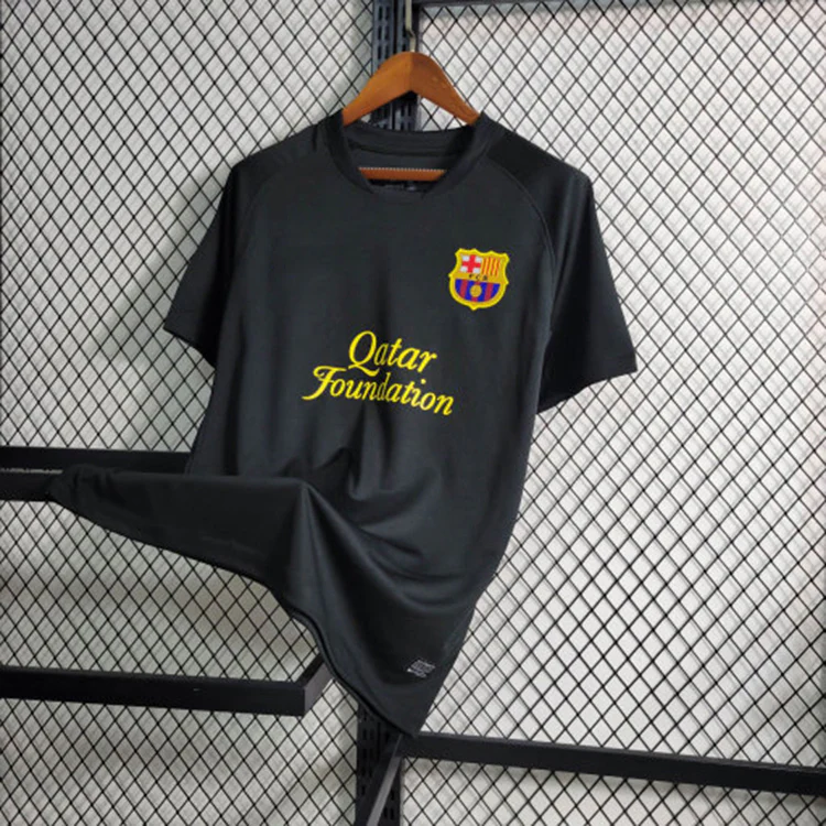 2011-12 Barcelona Black Away Retro S-XXL - Image 2