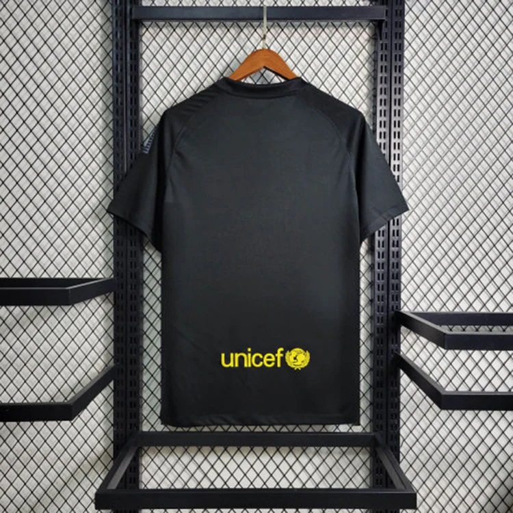 2011-12 Barcelona Black Away Retro S-XXL - Image 3