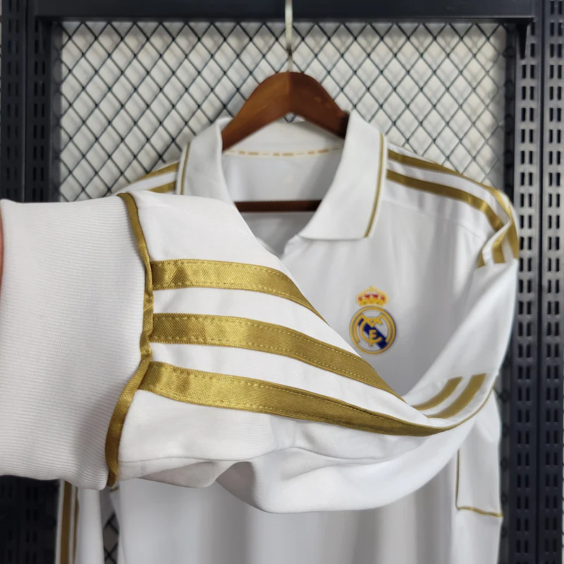 2011-12 Real Madrid Home Long Sleeve S-2XL - Image 5