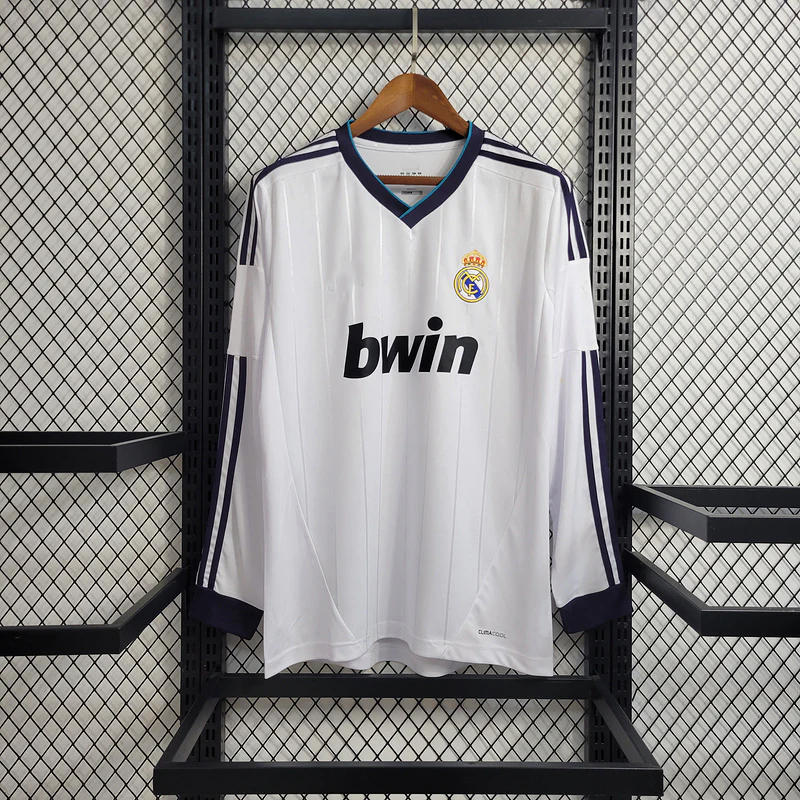 2012-13 Real Madrid home Retro Long Sleeve Retro S-XXL