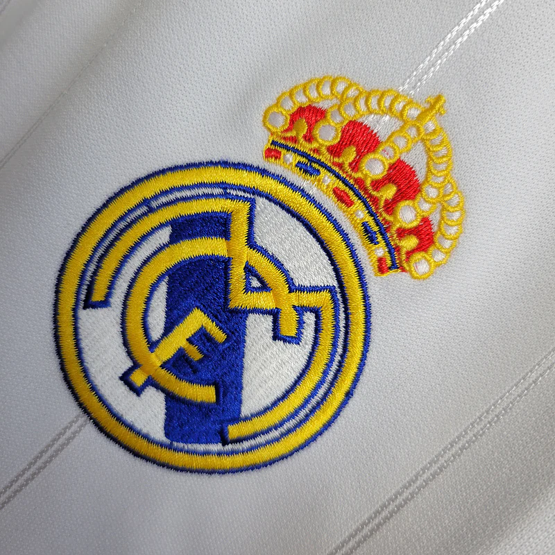 2012-13 Real Madrid home Retro Long Sleeve Retro S-XXL - Image 3