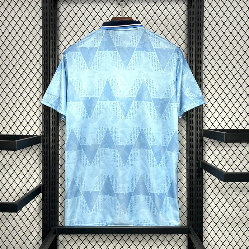 1989-97 Manchester City Away Retro S-2XL - Image 2