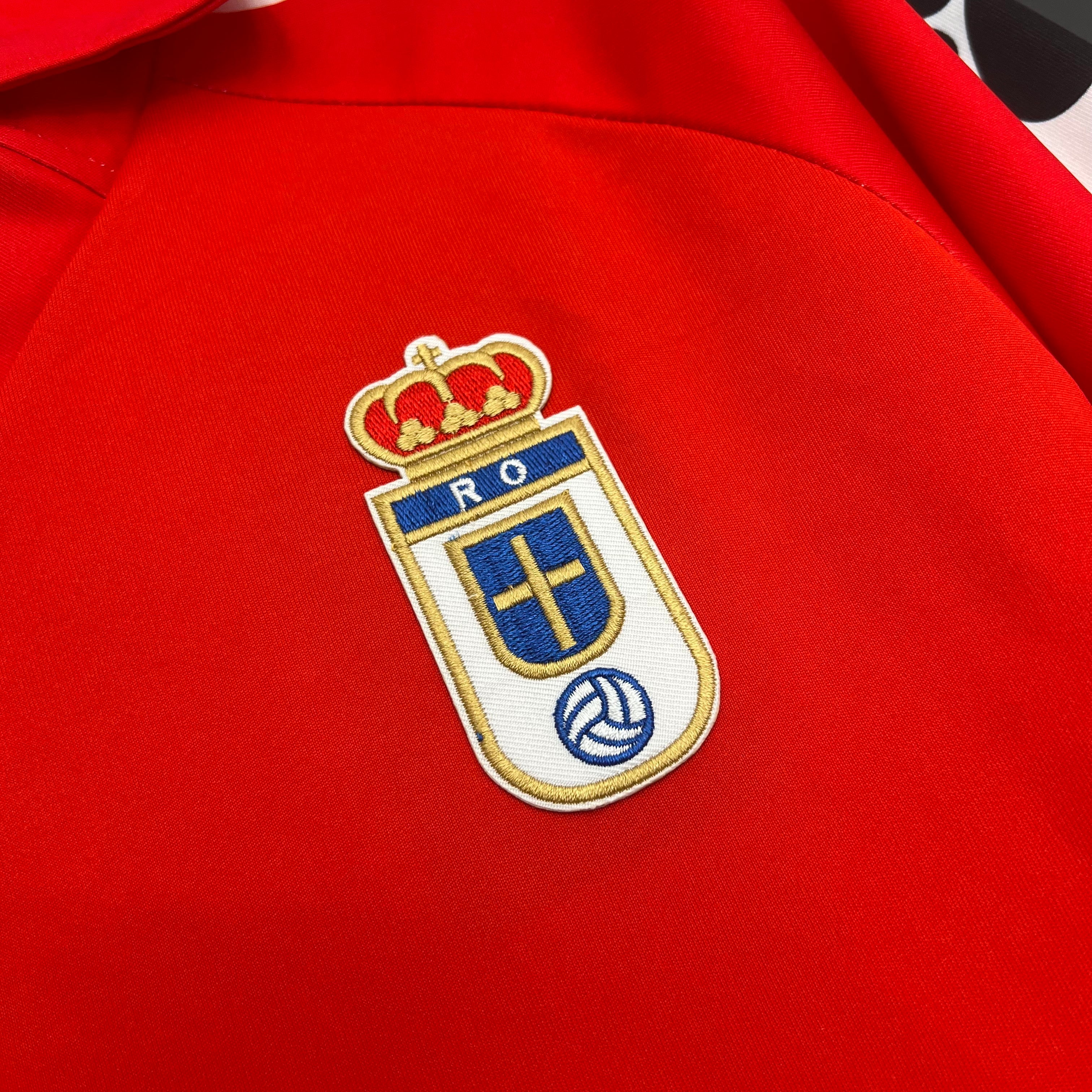 1990-91 Real Oviedo Home Retro S-2XL - Image 3