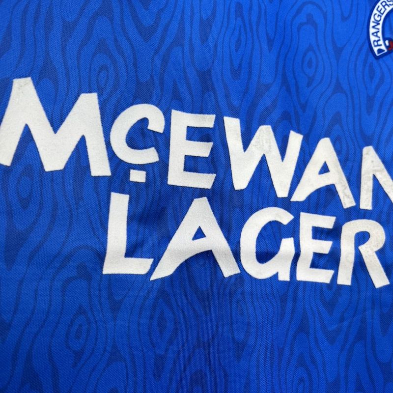 1990-92 Rangers Home Retro S-XXL - Image 3