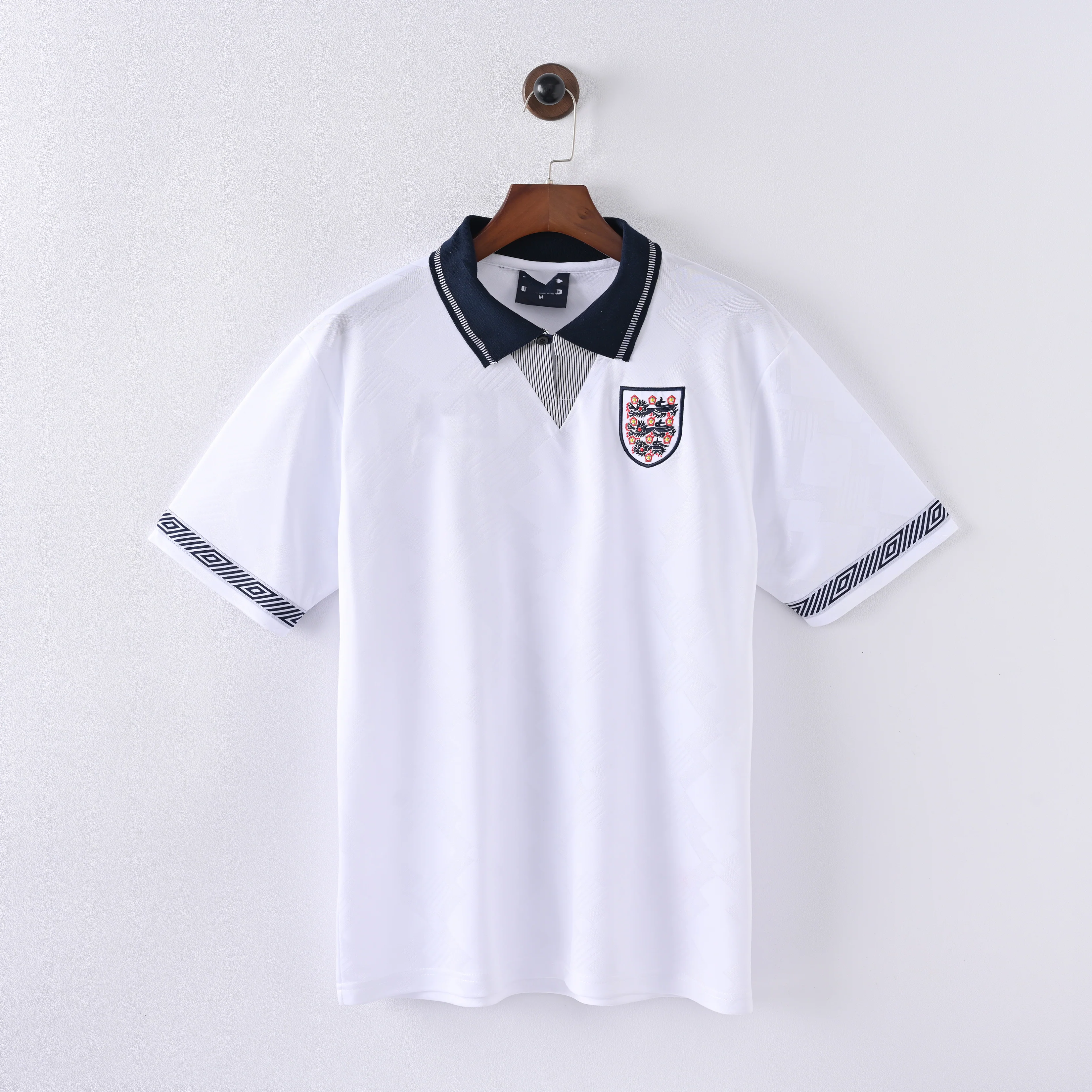 1990 England Home Retro Size S-2XL