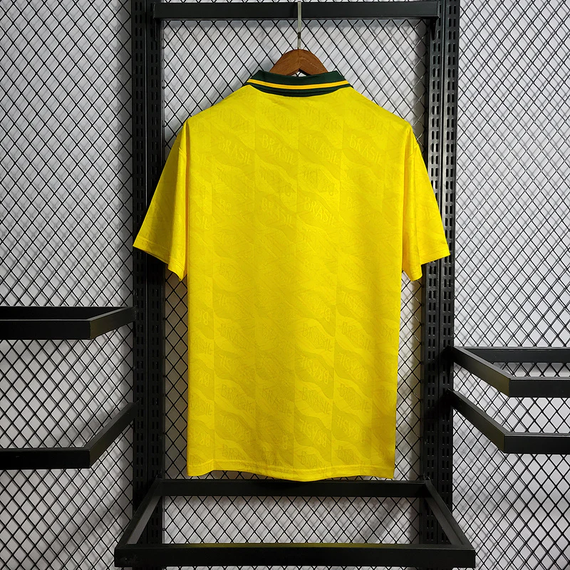 1991-93 Brazil Home Retro S-XXL - Image 2