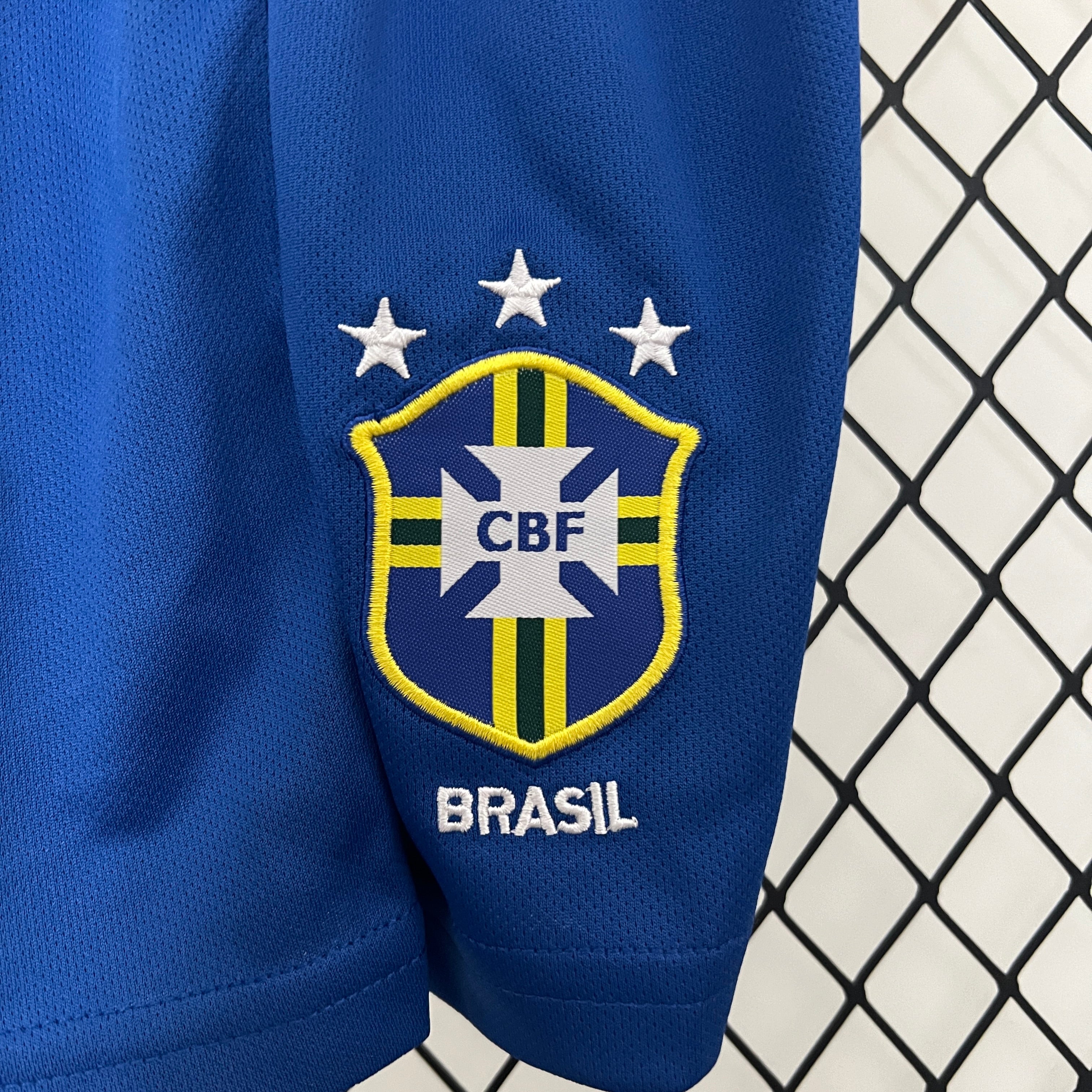 1993-94 Brazil Home Retro KIDS SIZE 16-28 - Image 5