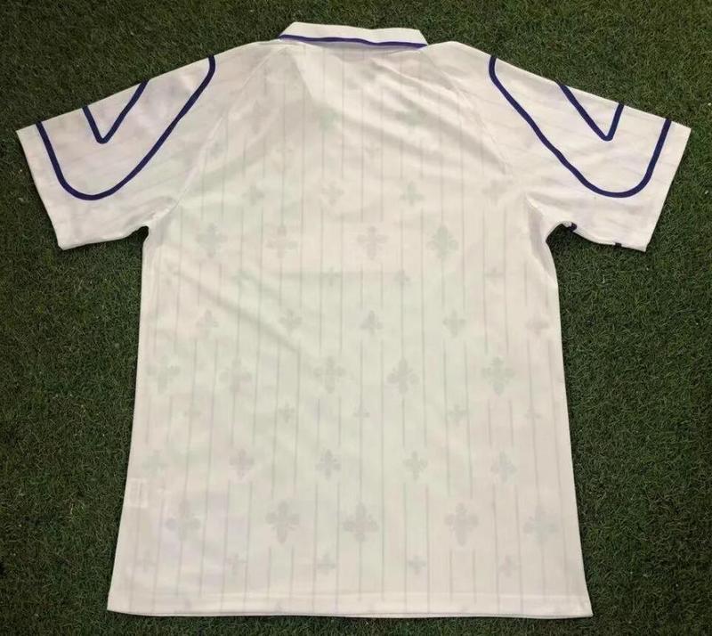 1997-98 ACF Fiorentina Away White Retro S-XXL - Image 2