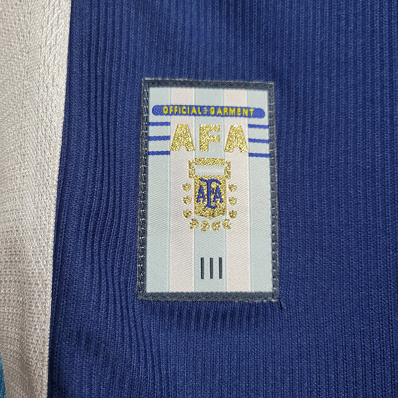1998 Argentina Away retro S-2XL - Image 5