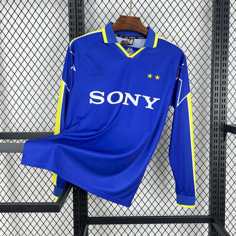 1996-97 Juventus Away Long Sleeve S-2XL