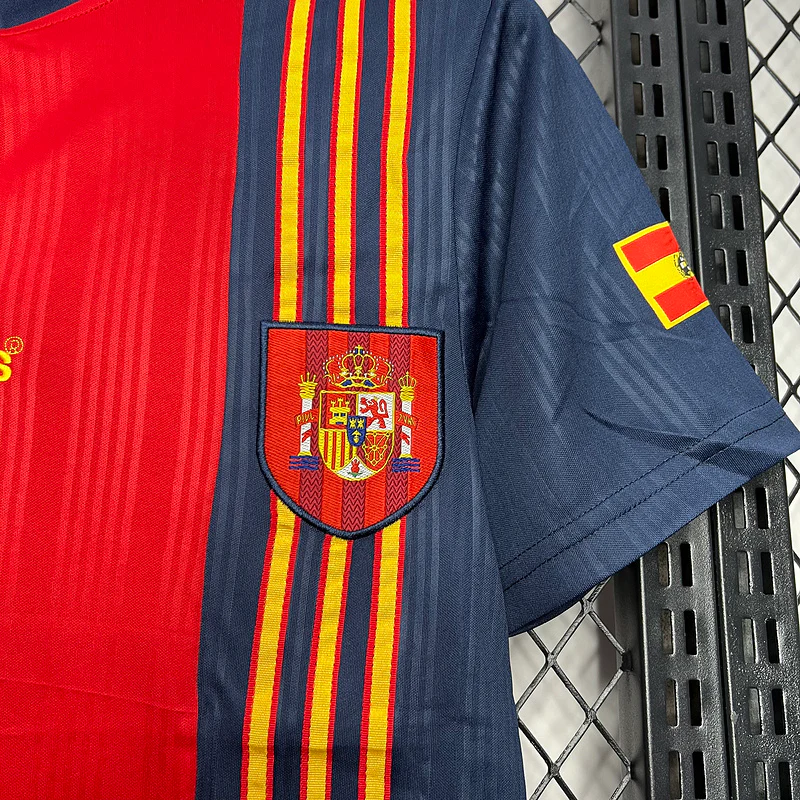 1996 Spain Home Retro S-2XL - Image 6