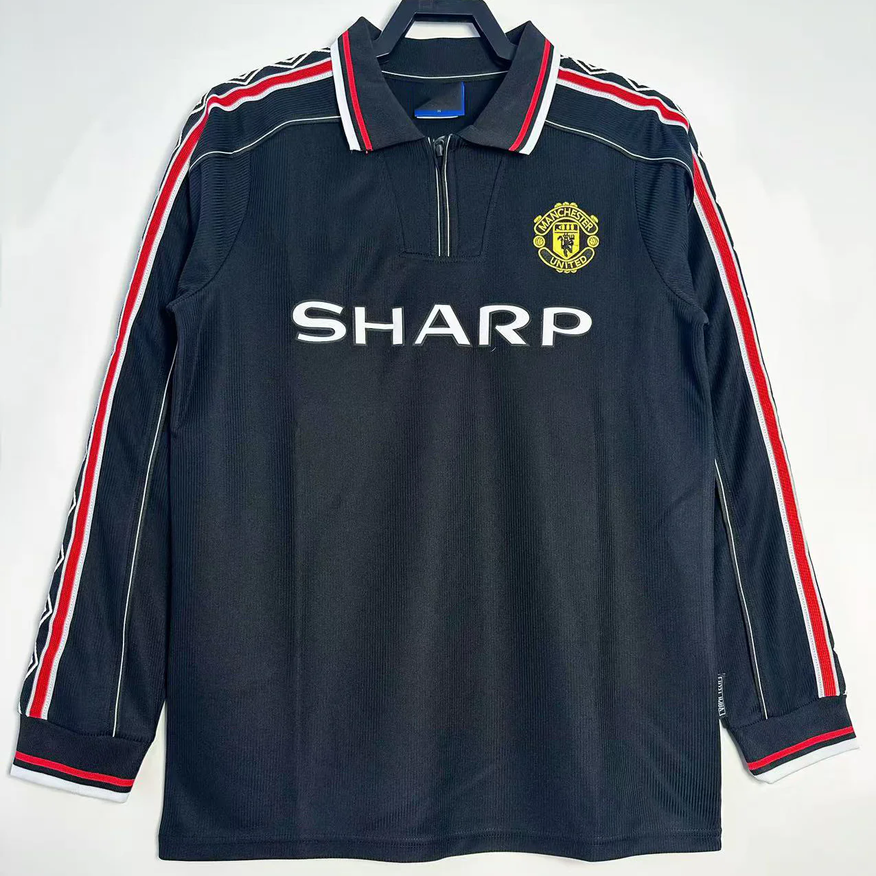 1998-99 Manchester United Black Long Sleeve S-2XL