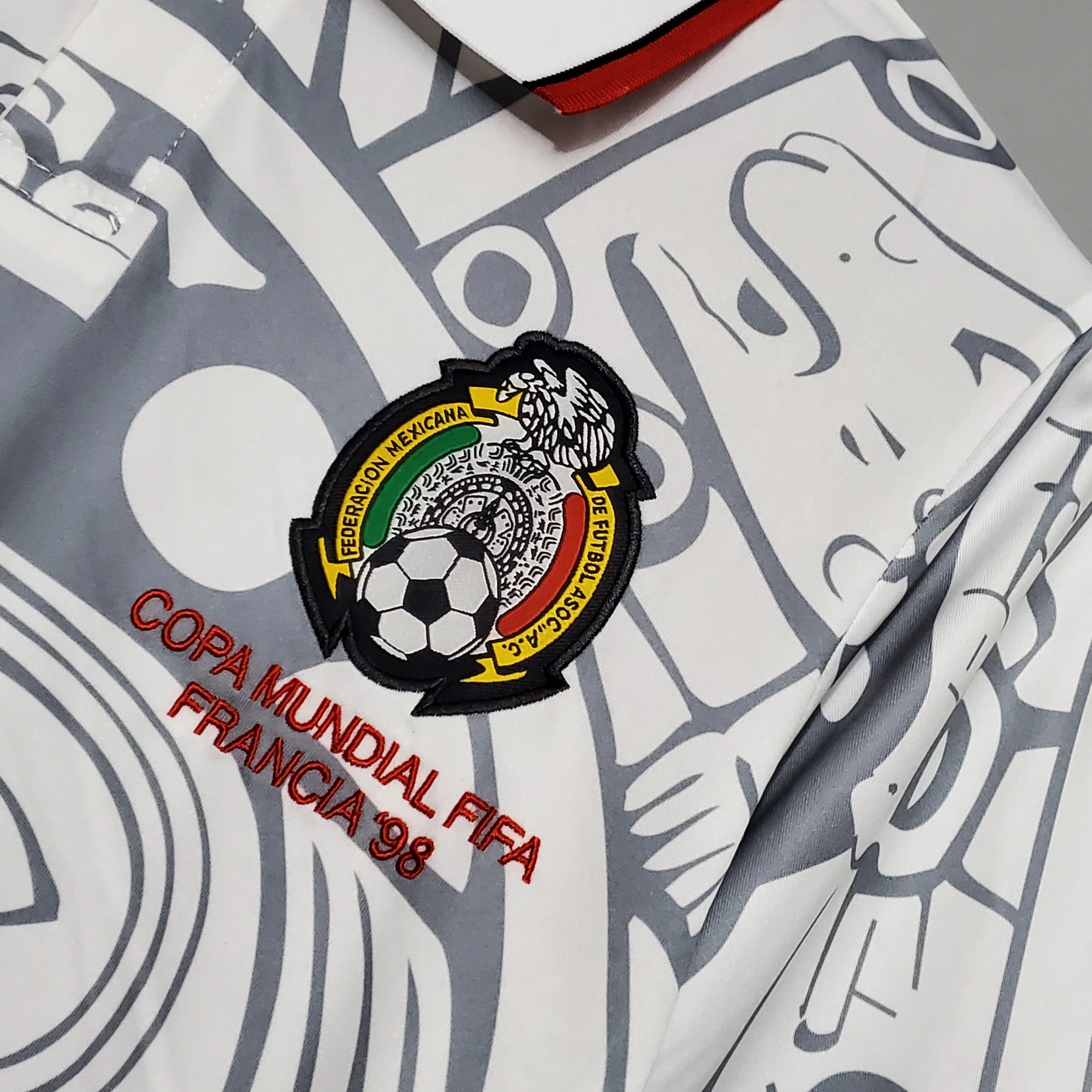 1998 Mexico Away Retro S-2XL - Image 4