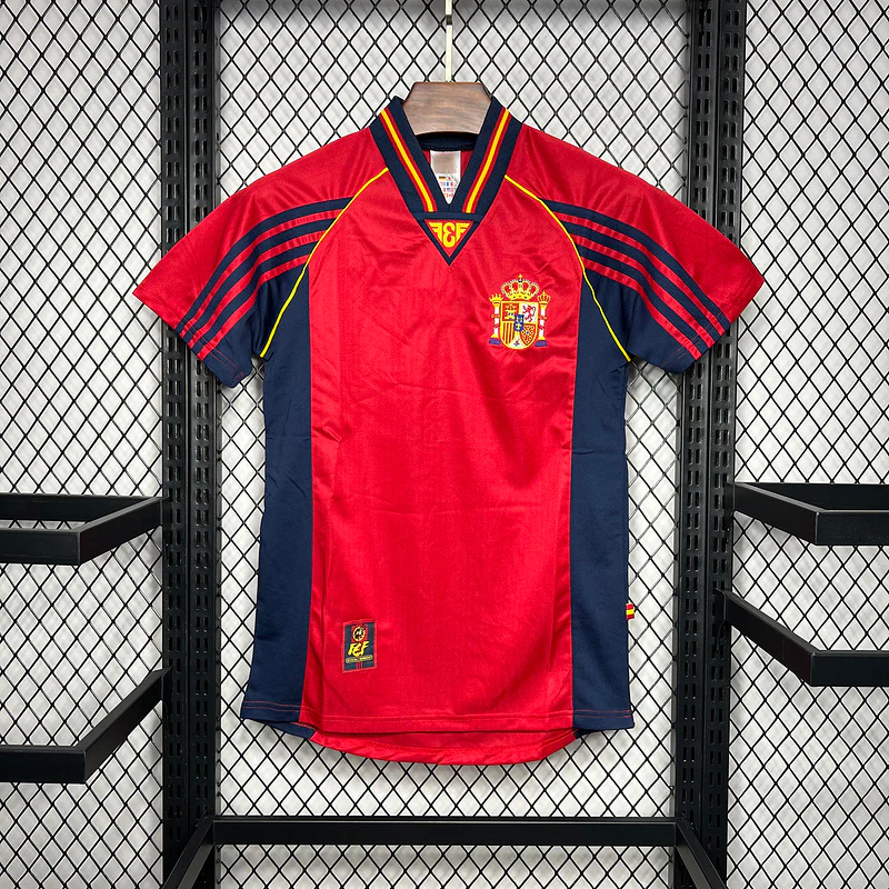 1998 Spain Home Retro S-2XL