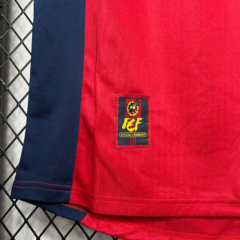 1998 Spain Home Retro S-2XL - Image 4