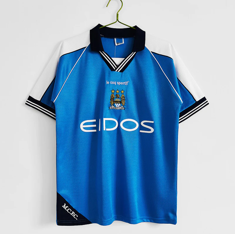 1999-2001 Manchester City home Retro S-2XL