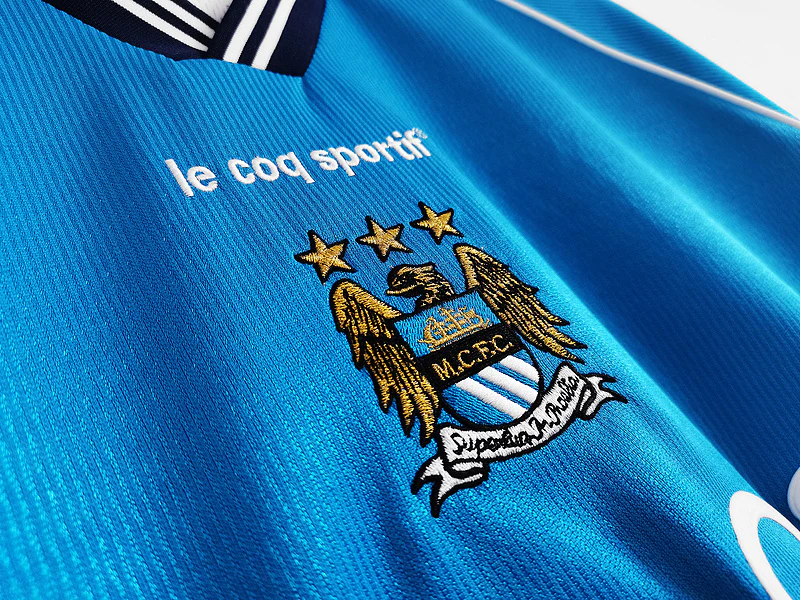 1999-2001 Manchester City home Retro S-2XL - Image 3