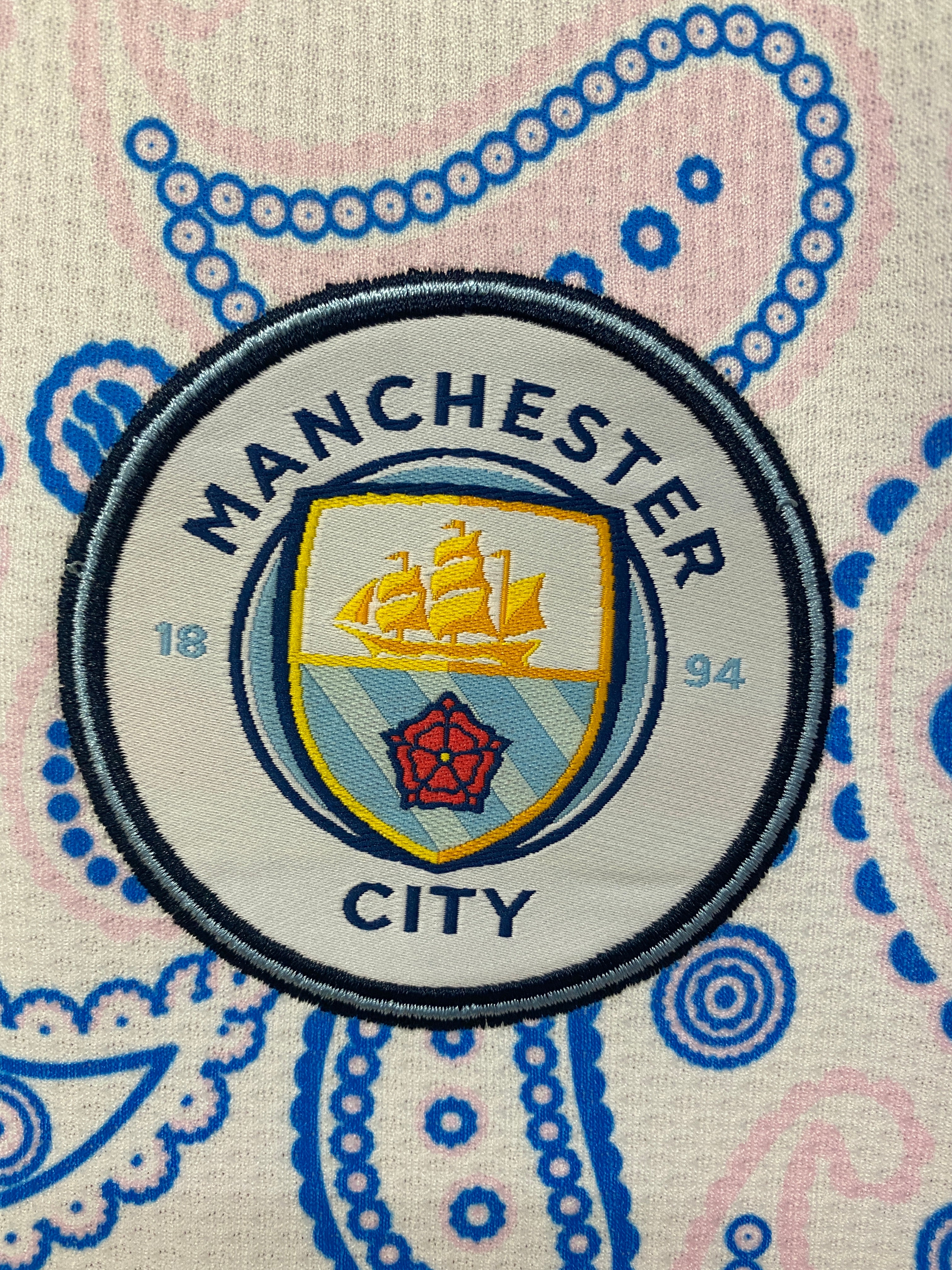 2020-21 Manchester City Second away Retro S-2XL - Image 5