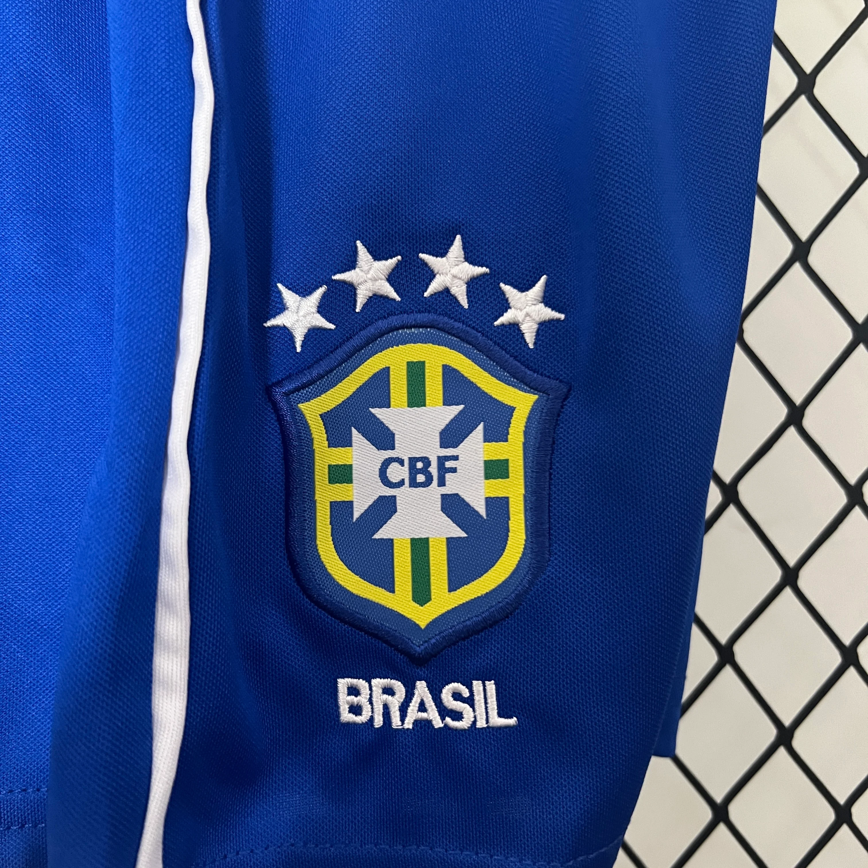 2002 Brazil Home Retro KIDS SIZE 16-28 - Image 5
