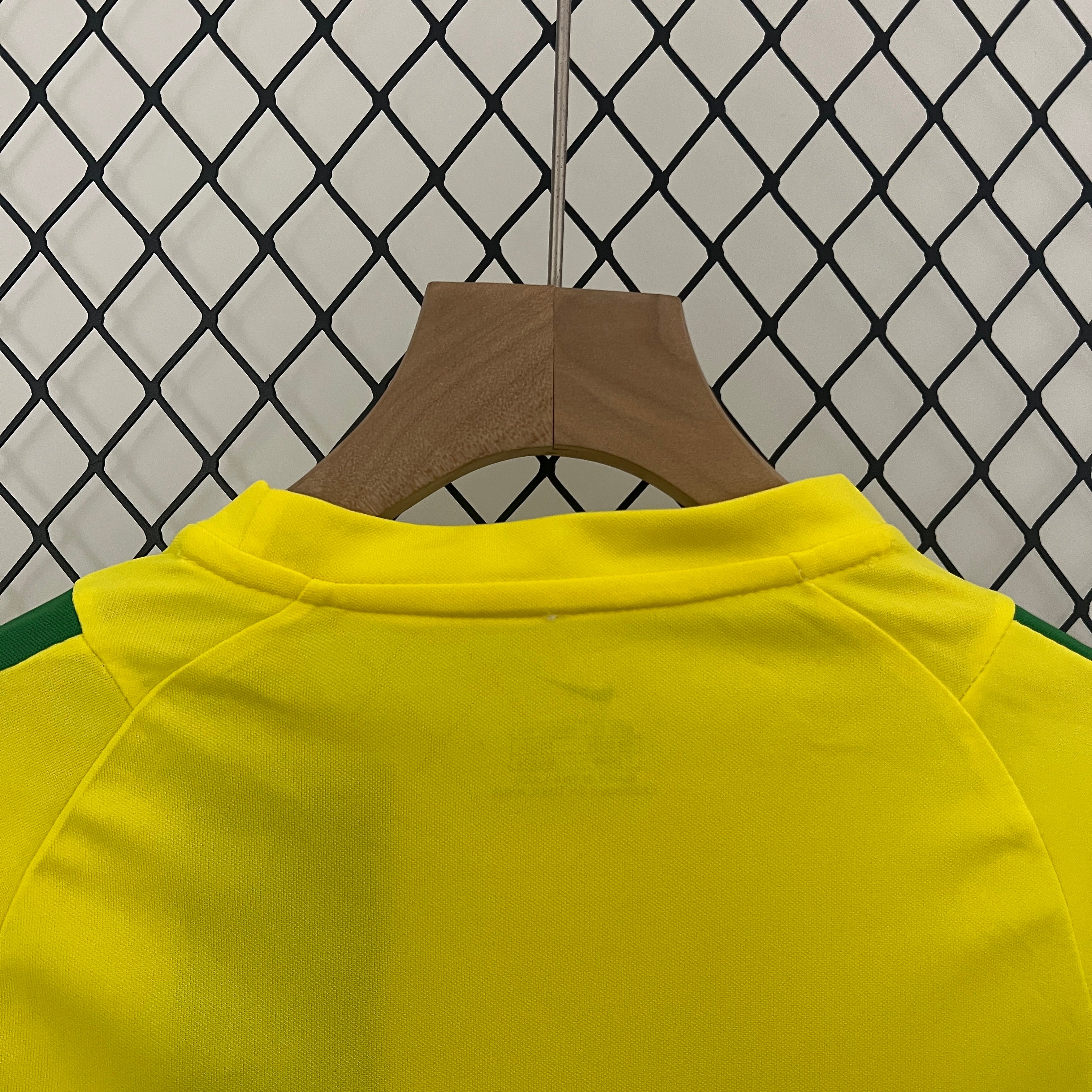 2002 Brazil Home Retro KIDS SIZE 16-28 - Image 6