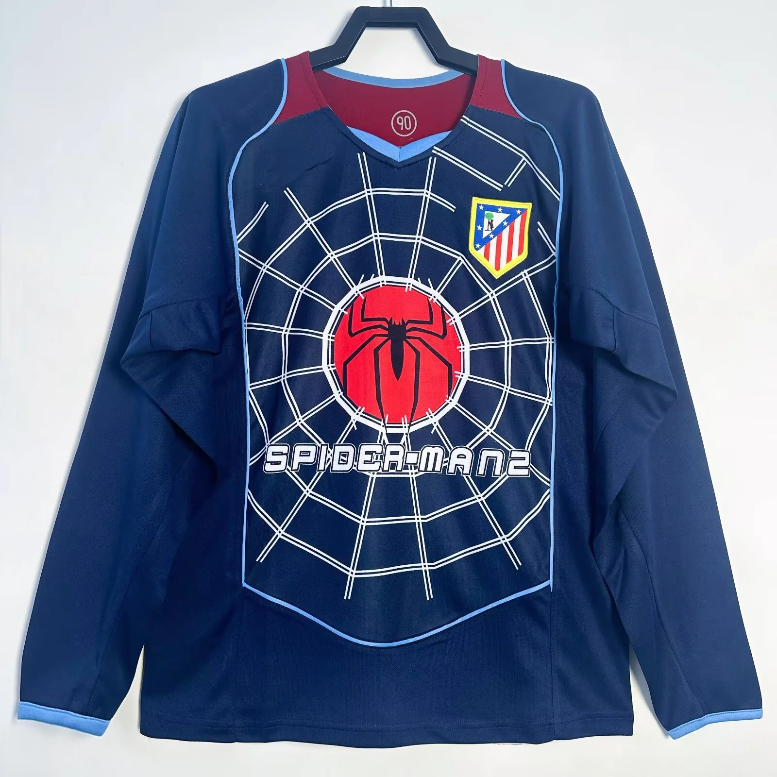 2004-05 Atletico Madrid Away Long Sleeve S-2XL