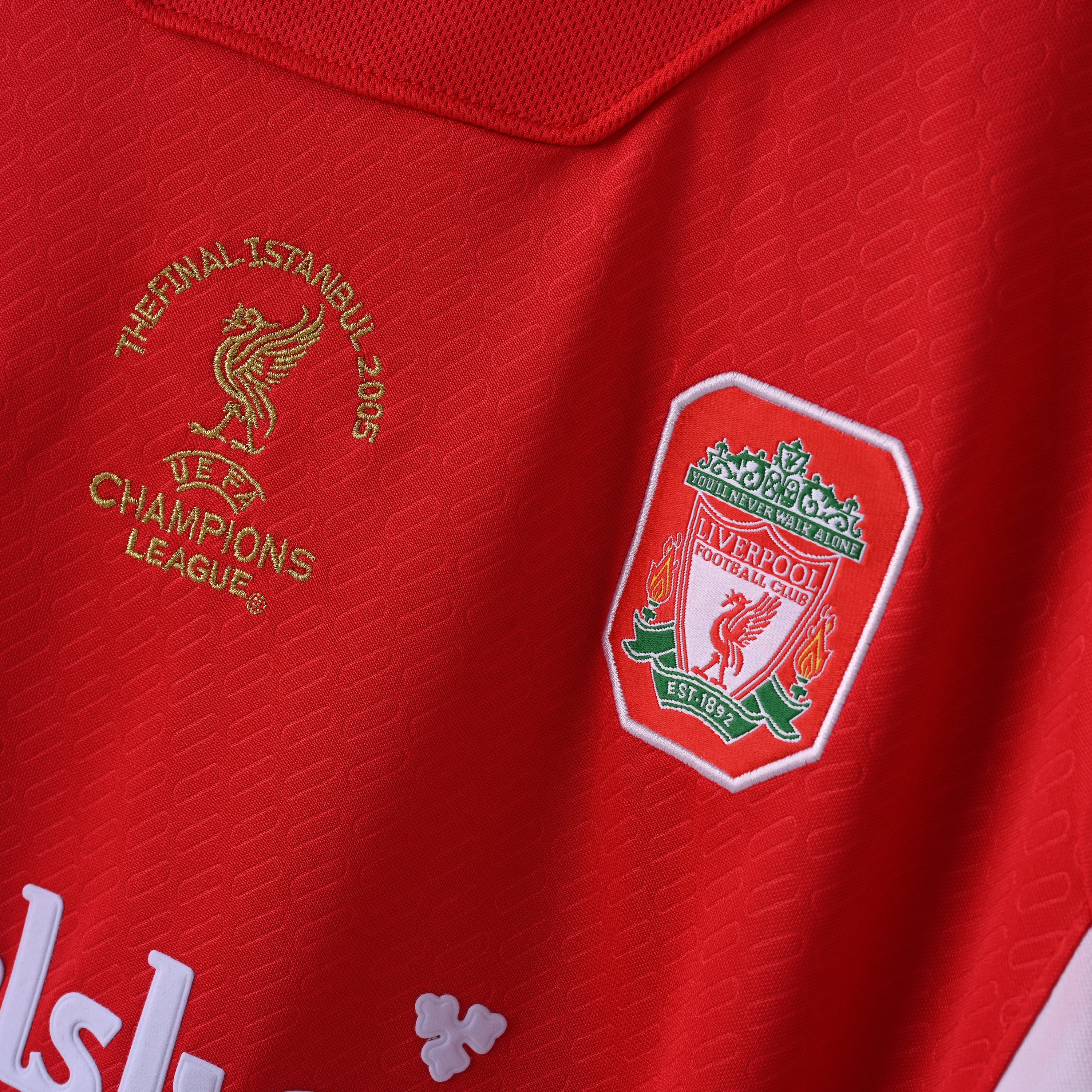2004-05 Liverpool Home Retro S-2XL - Image 3