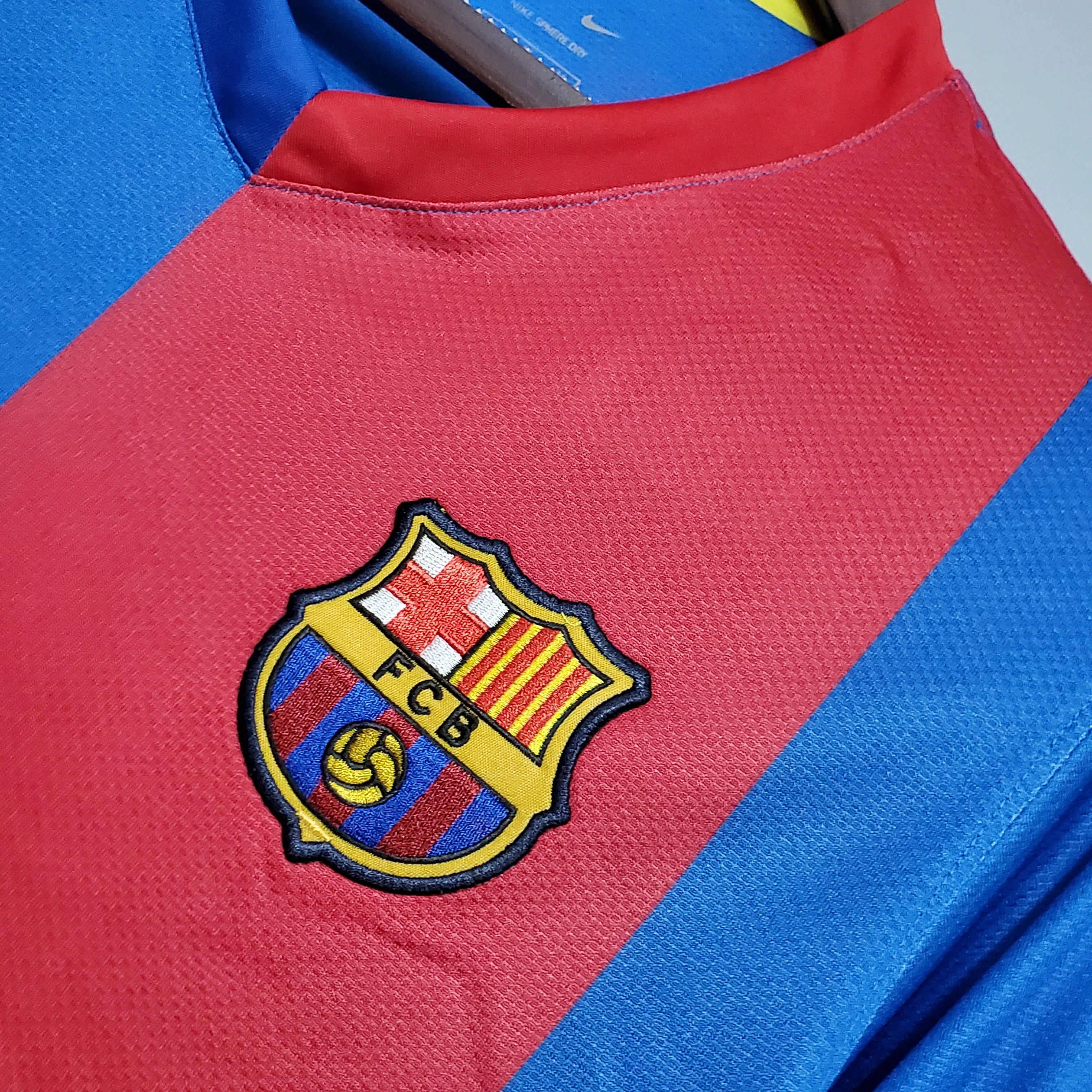 2006-07 Barcelona home Long Sleeve S-2XL - Image 3