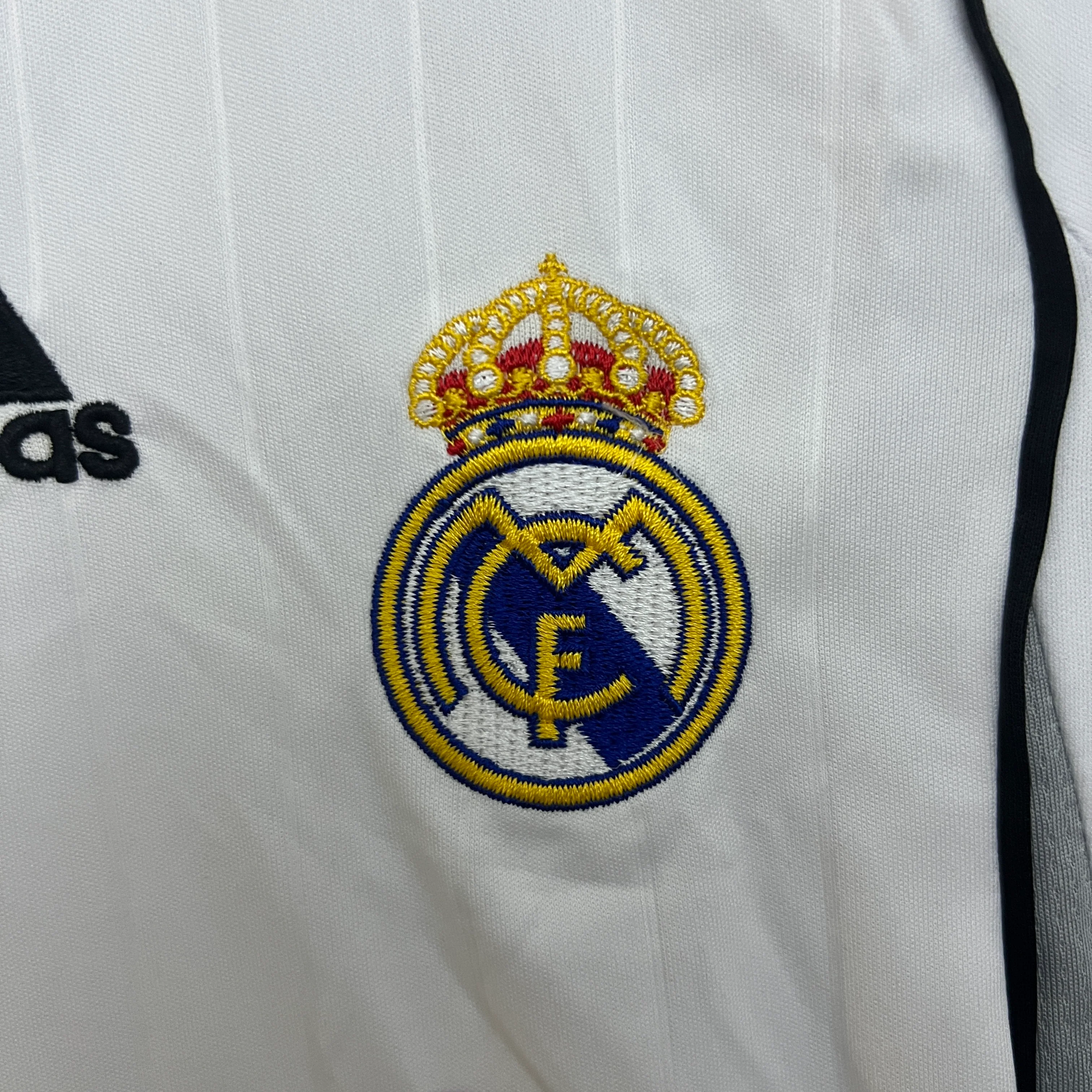 2006-07 Real Madrid Home Retro KIDS 16-28 - Image 3