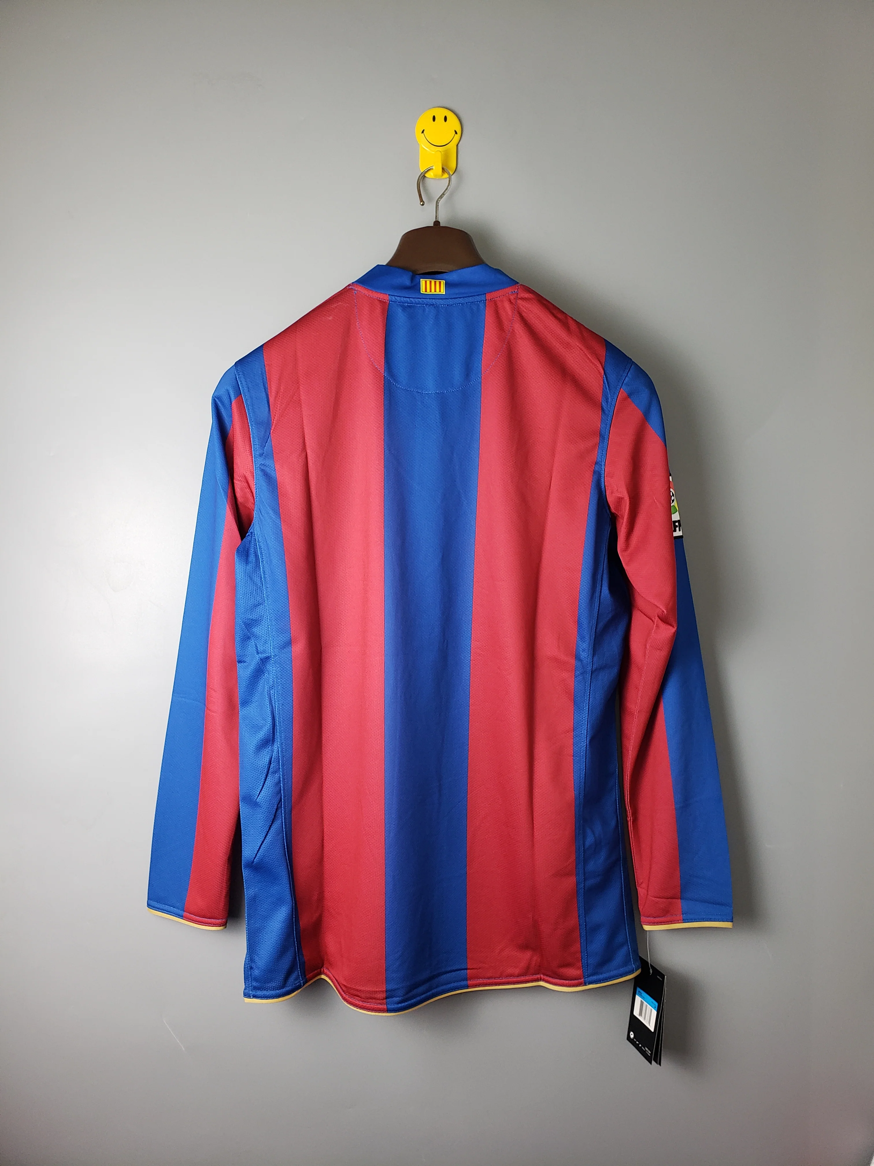 2007-08 Barcelona home Long Sleeve S-2XL - Image 2