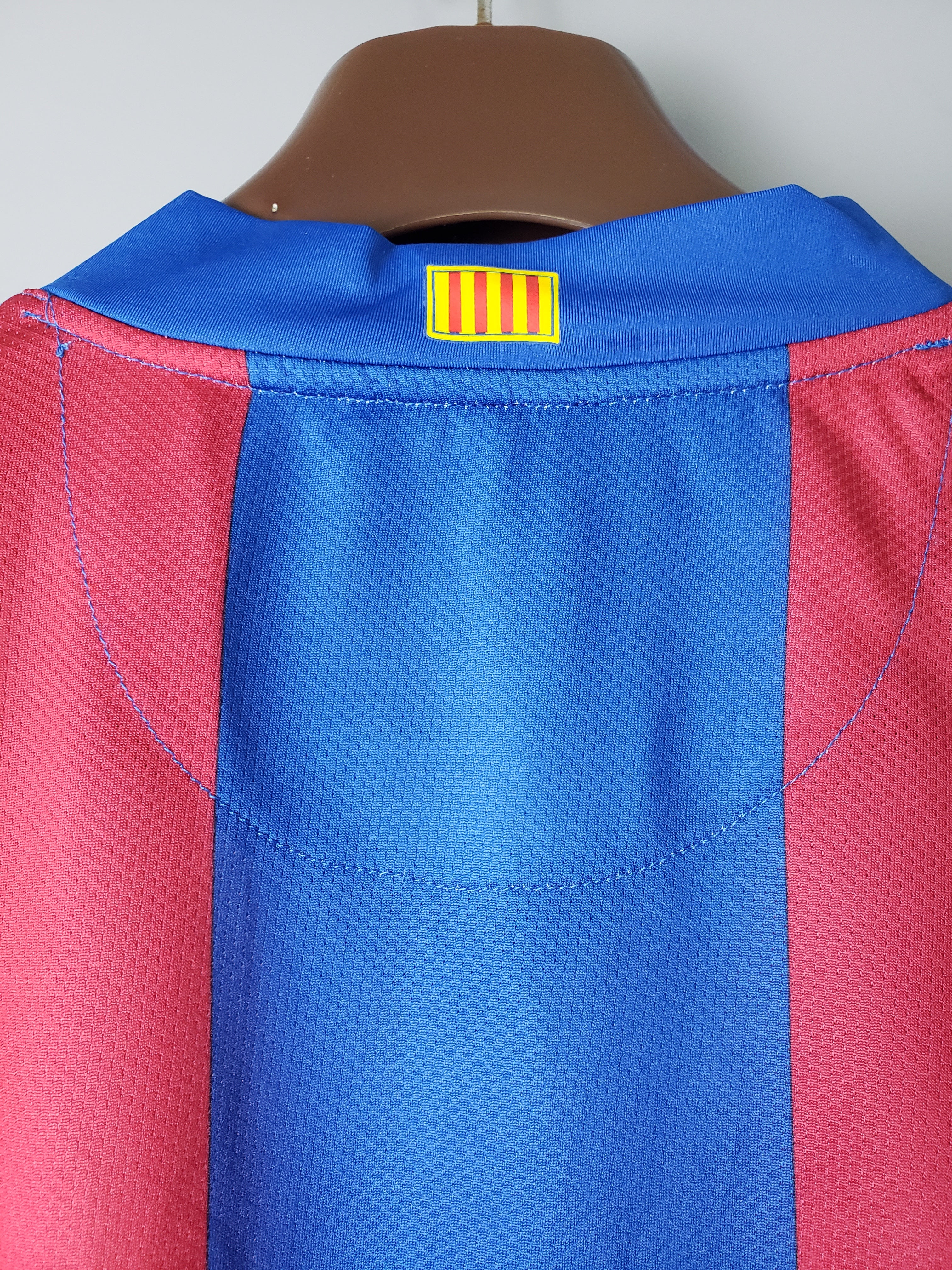 2007-08 Barcelona home Long Sleeve S-2XL - Image 7