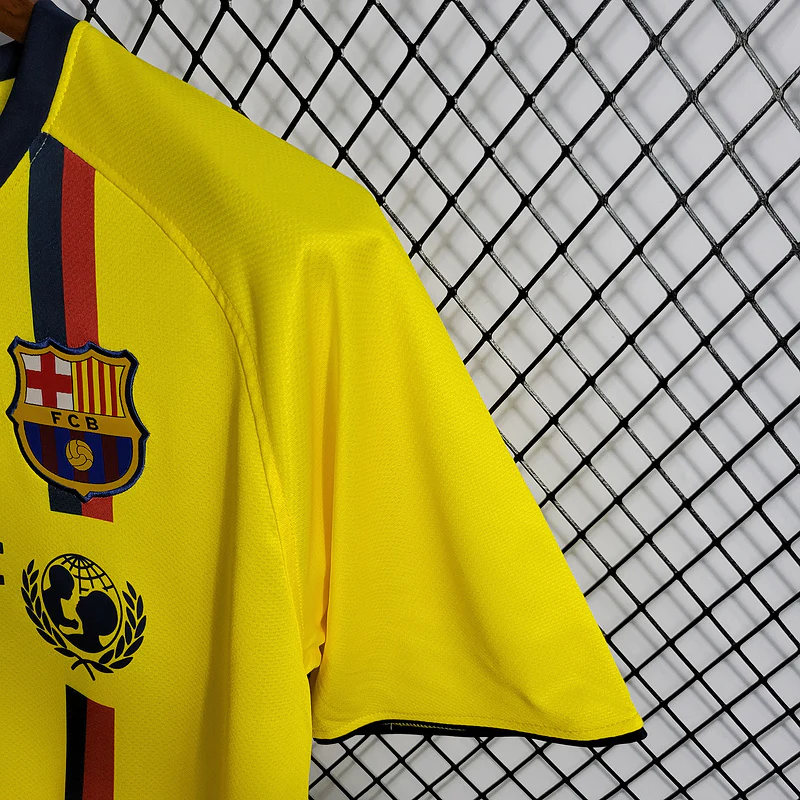 2008-09 Barcelona Away Retro S-XXL - Image 5