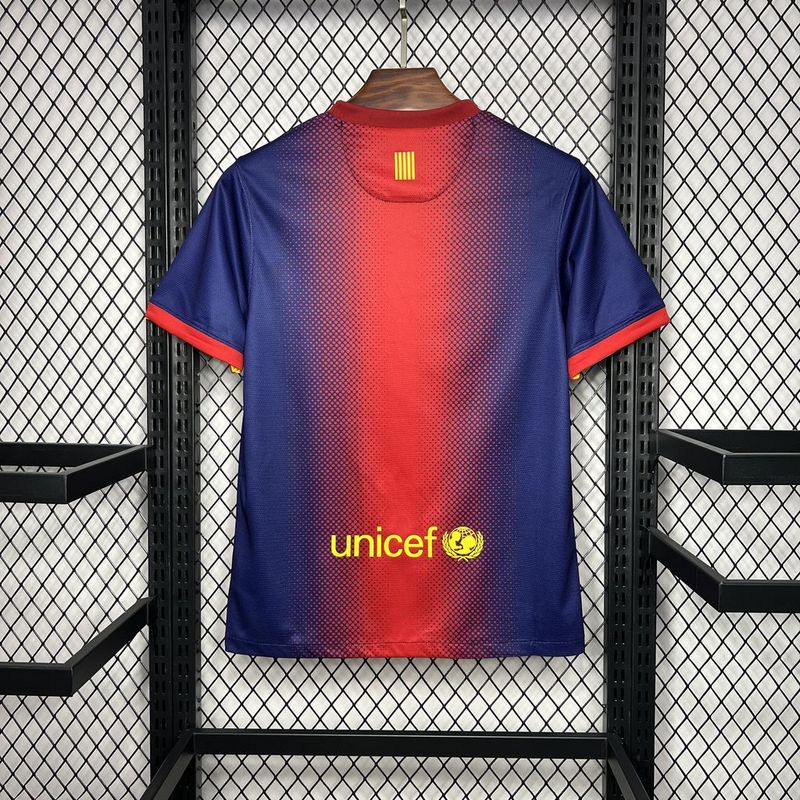 2012-13 Barcelona Home Retro S-XXL - Image 2