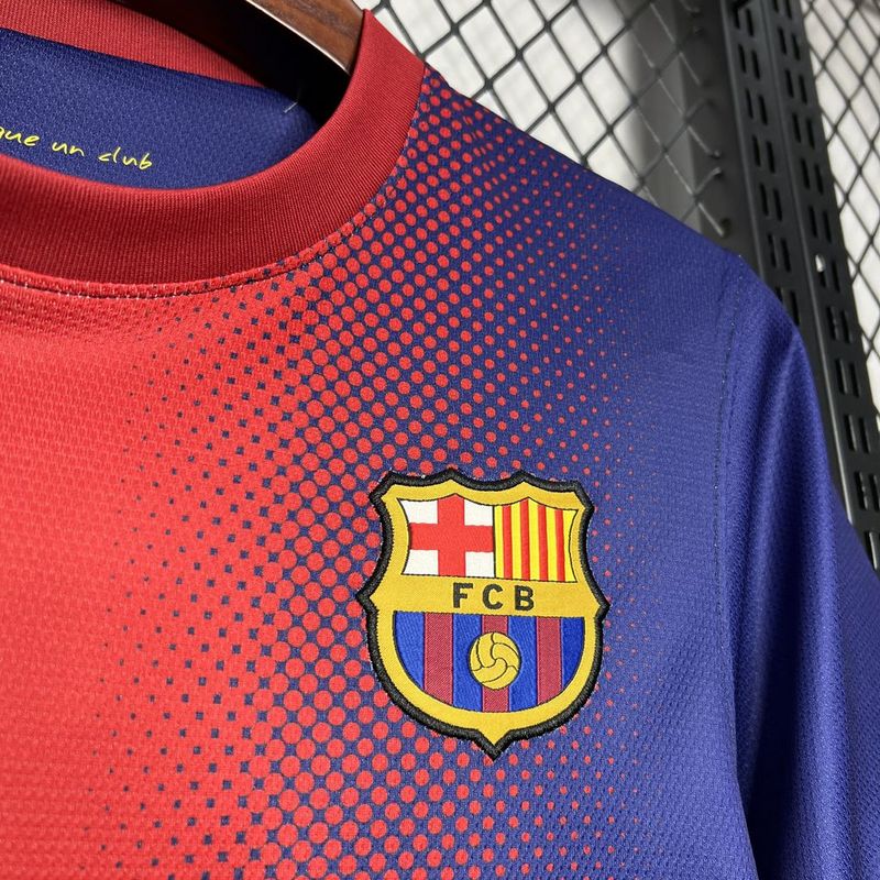 2012-13 Barcelona Home Retro S-XXL - Image 6