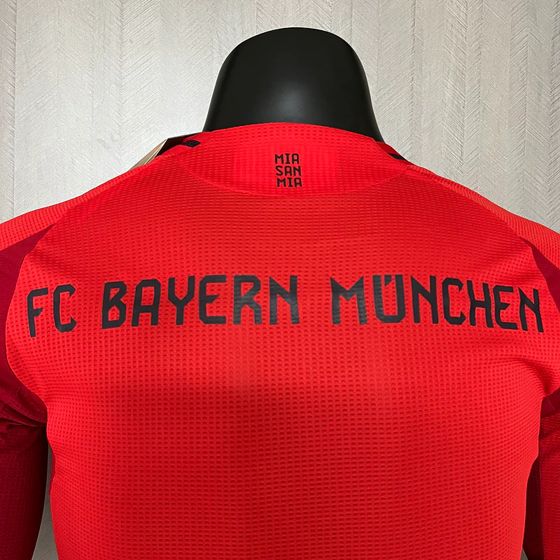 2024-25 Bayern Munich Home Long Sleeve S-2XL - Image 3