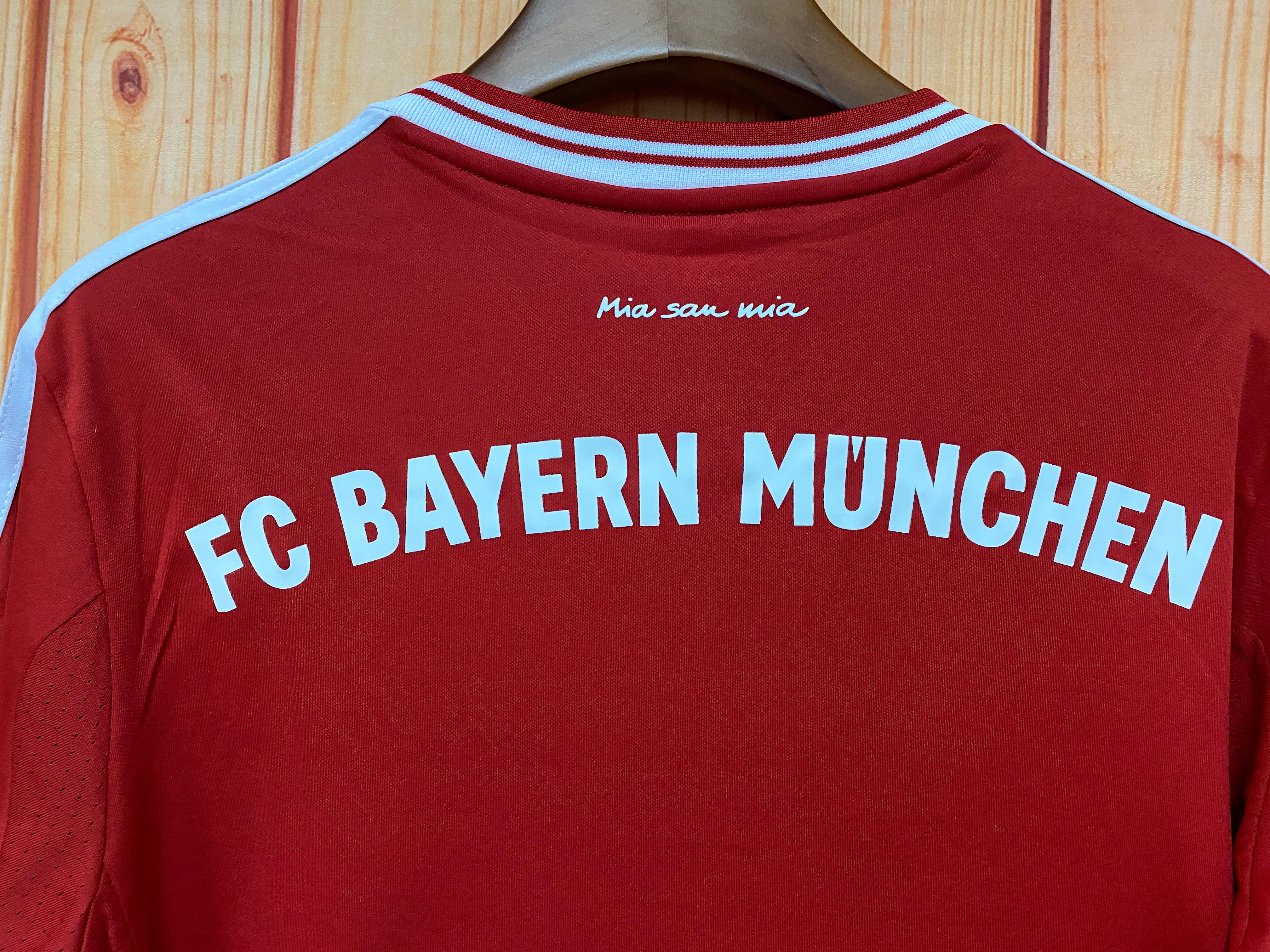2013-14 Bayern Munich Champions League home Long Sleeve S-2XL - Image 4