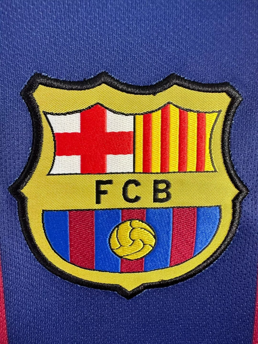 2014-15 Barcelona Home Long Sleeve S-2XL - Image 4