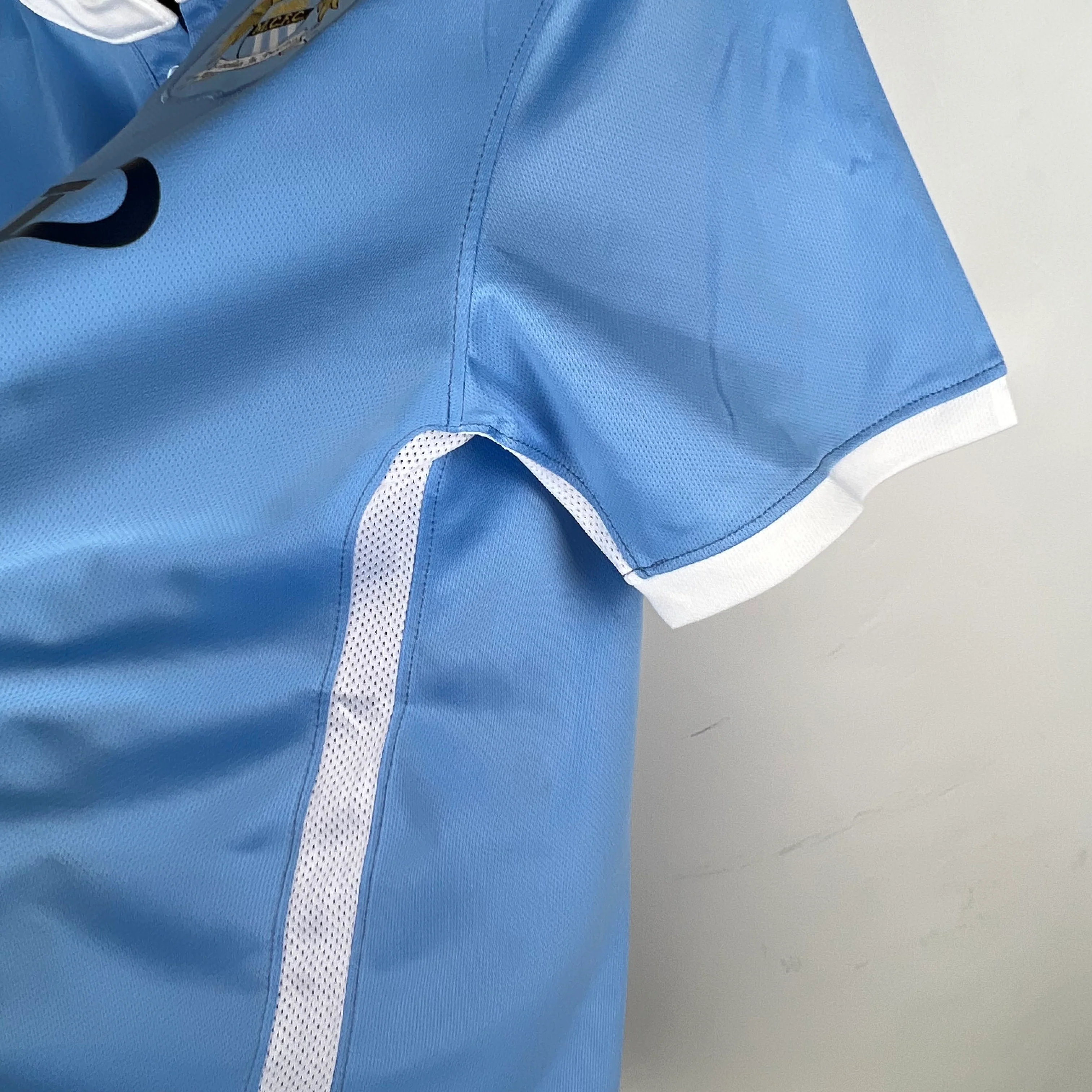 2015-2016 Manchester City home Retro S-2XL - Image 6