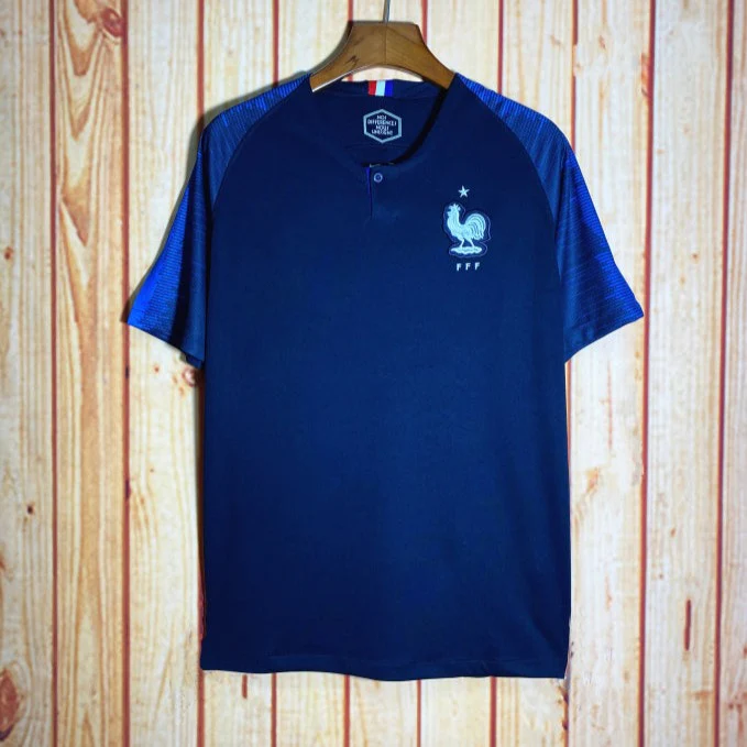 2018 France home Retro S-2XL