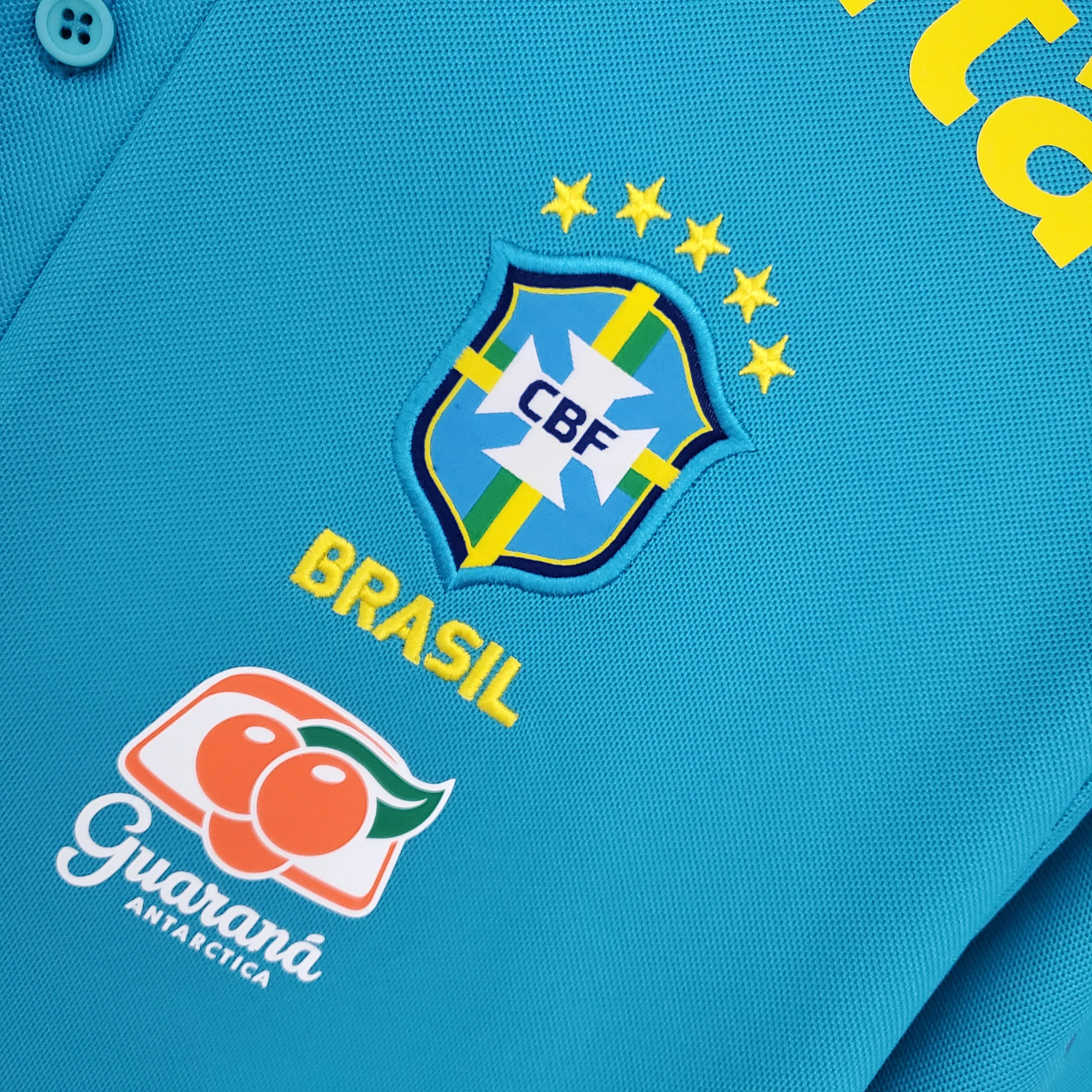 2021 Brazil Pre-match Blue S-XXL - Image 3