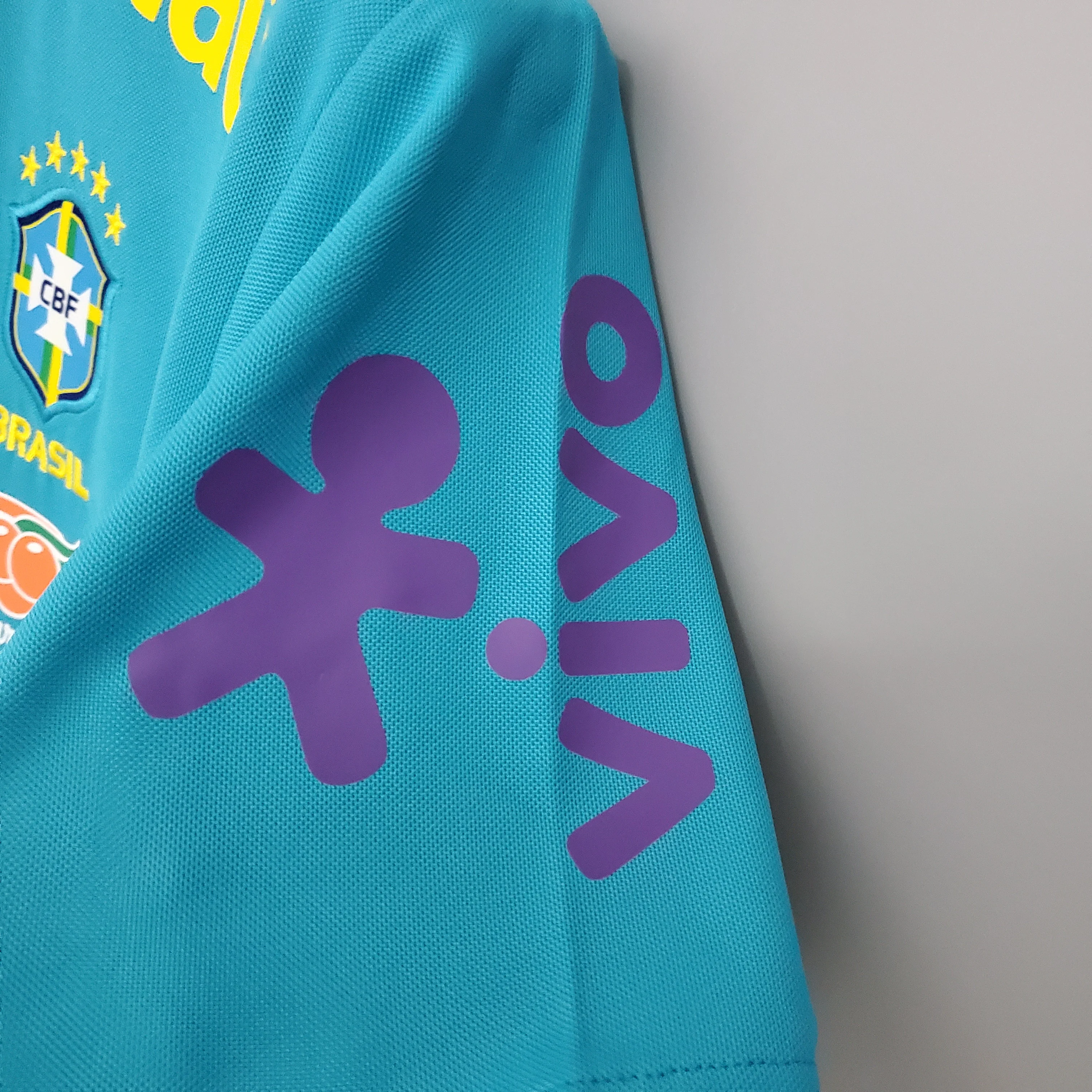2021 Brazil Pre-match Blue S-XXL - Image 5