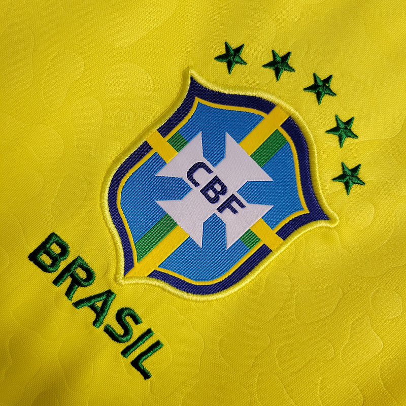 2022-23 Brazil Home National Team World Cup Size S-2XL - Image 6