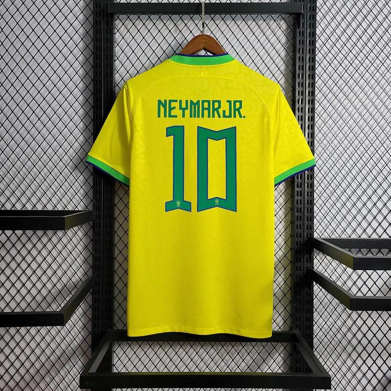 2022-23 Brazil Home National Team World Cup Size S-2XL - Image 8