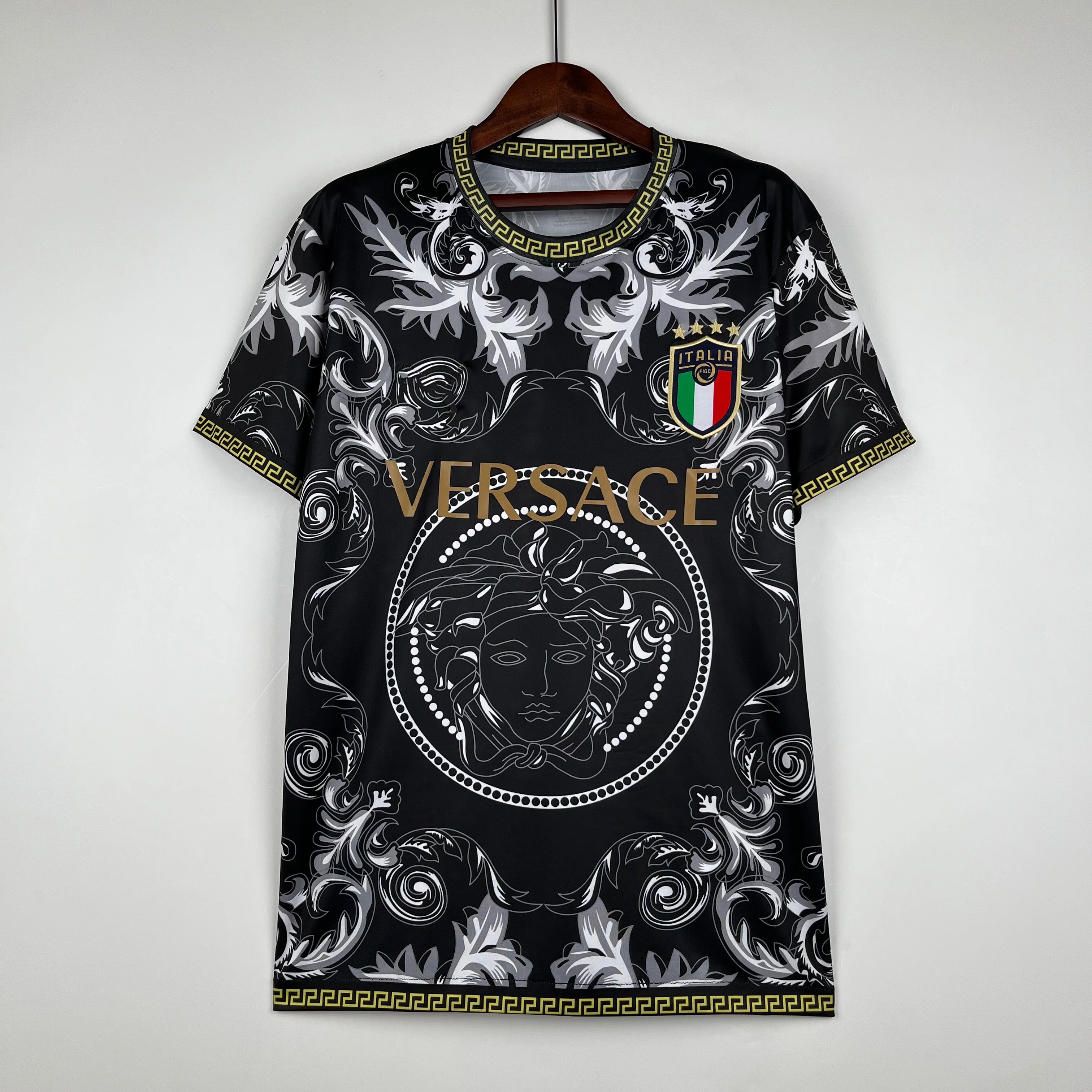 Italy x Versace Black S-XXL
