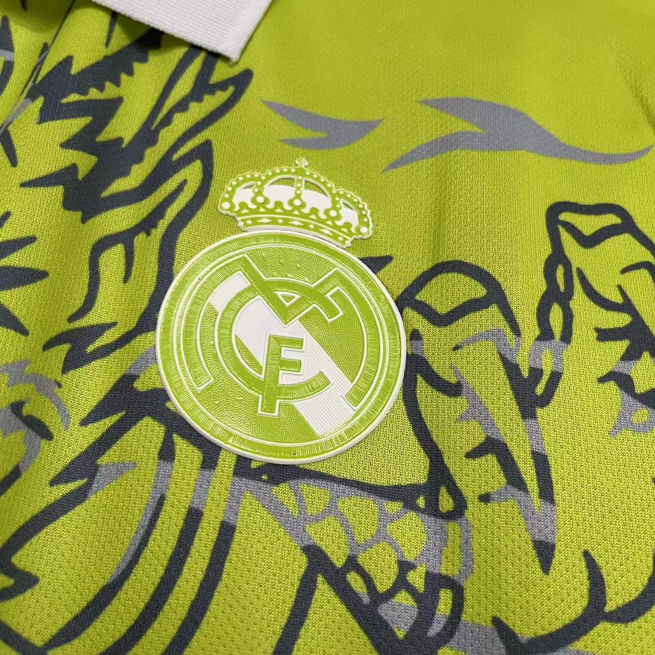 2025-26 Real Madrid POLO Green - Image 5